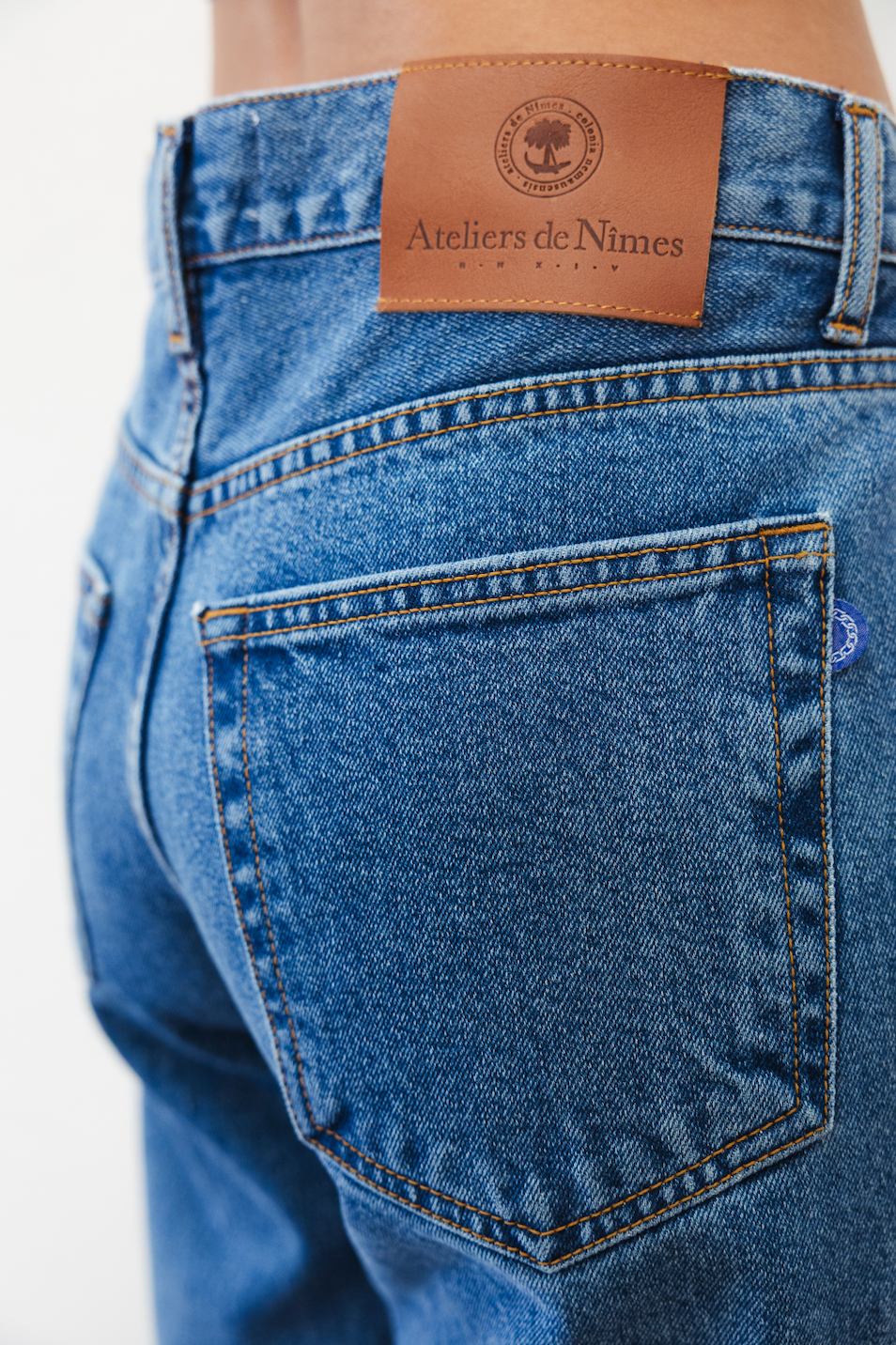 Jeans DN.65 _ Coupe Droite ajustée / Bleu Trois ans