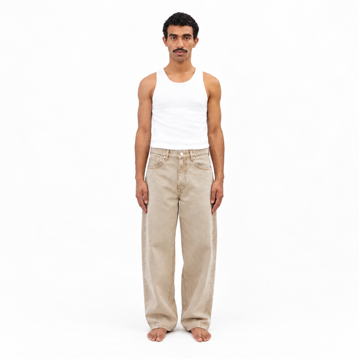 Jeans DN.88 Coupe Ballon Gres