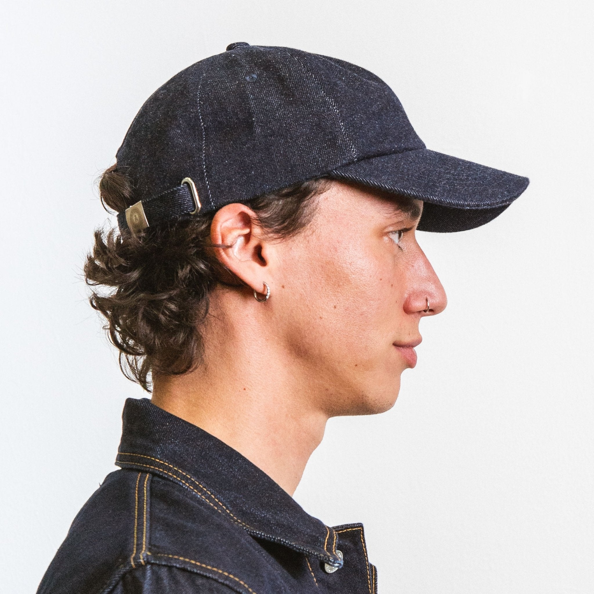 Casquette DN.01 Bleu Un Lavage - Ateliers de Nîmes