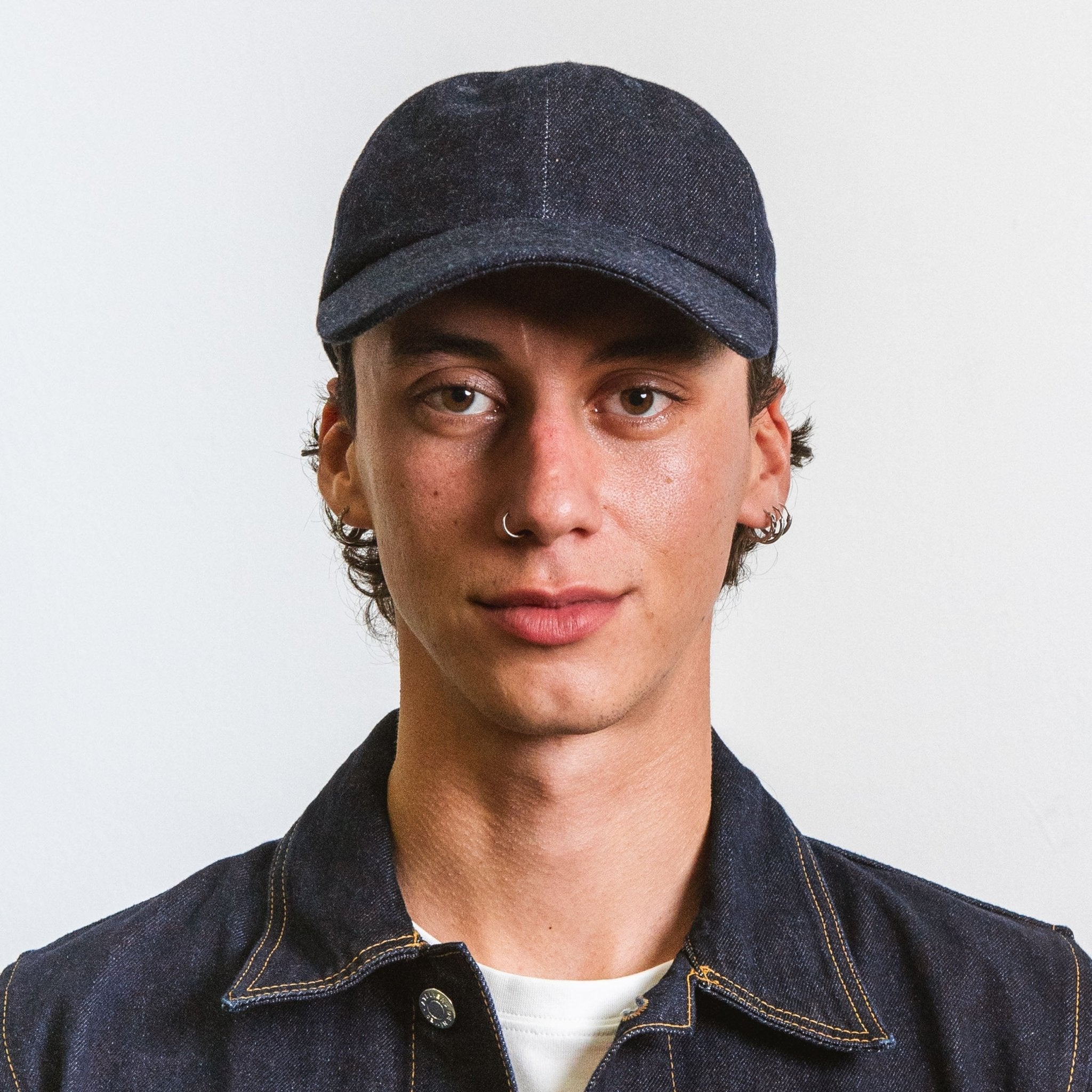 Casquette DN.01 Bleu Un Lavage - Ateliers de Nîmes