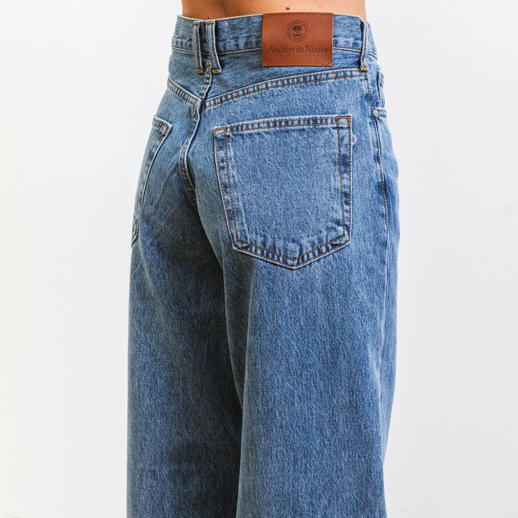 Jeans DN.09_ Coupe Baggy Bleu 3 Ans - Ateliers de Nîmes