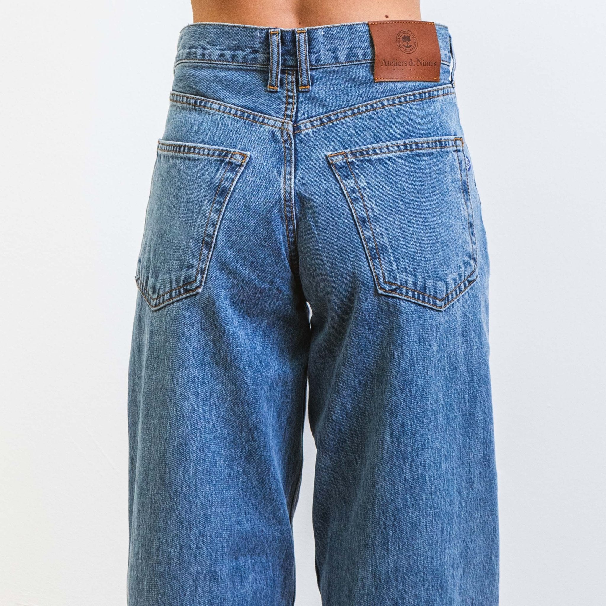 Jeans DN.09_ Coupe Baggy Bleu 3 Ans - Ateliers de Nîmes