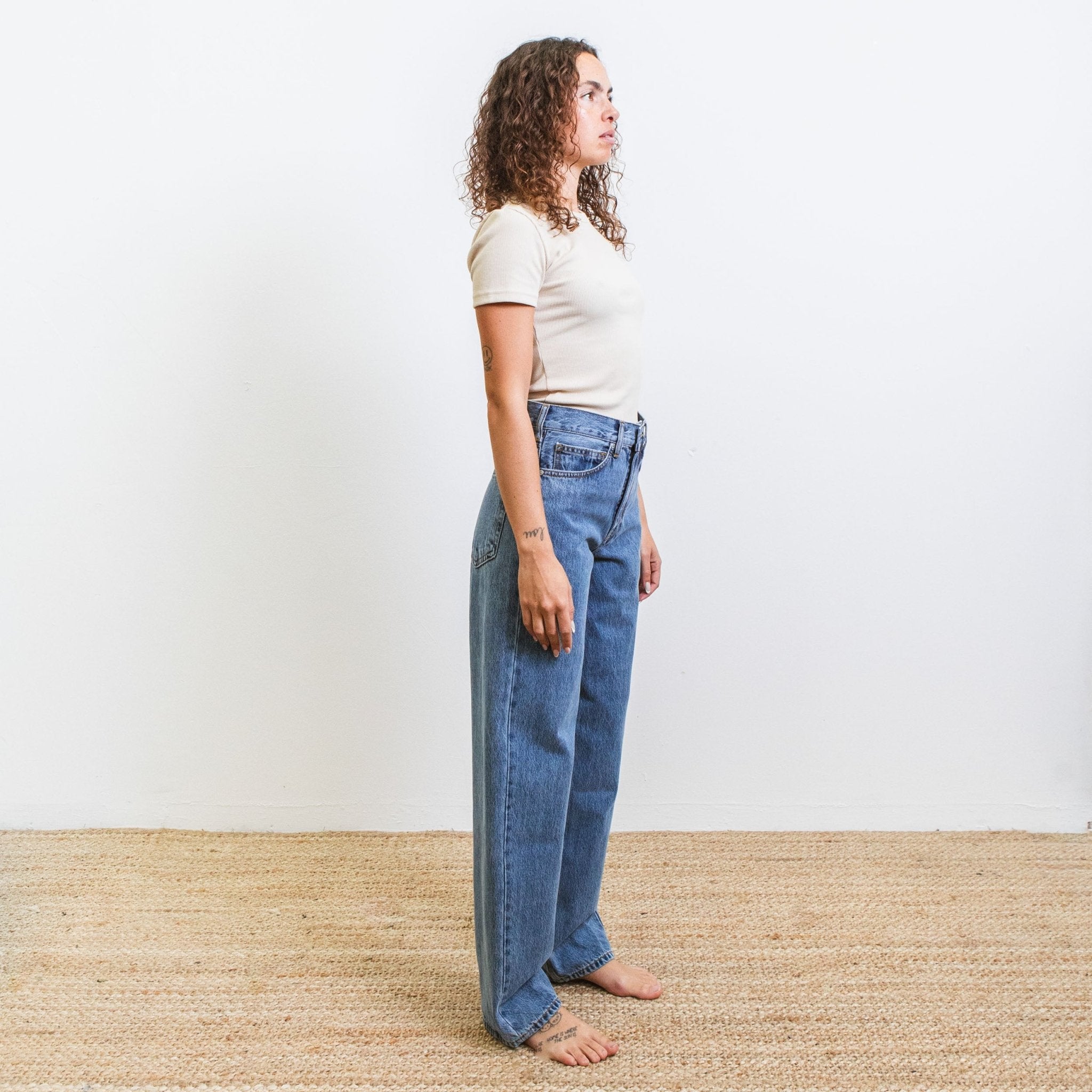 Jeans DN.09_ Coupe Baggy Bleu 3 Ans - Ateliers de Nîmes