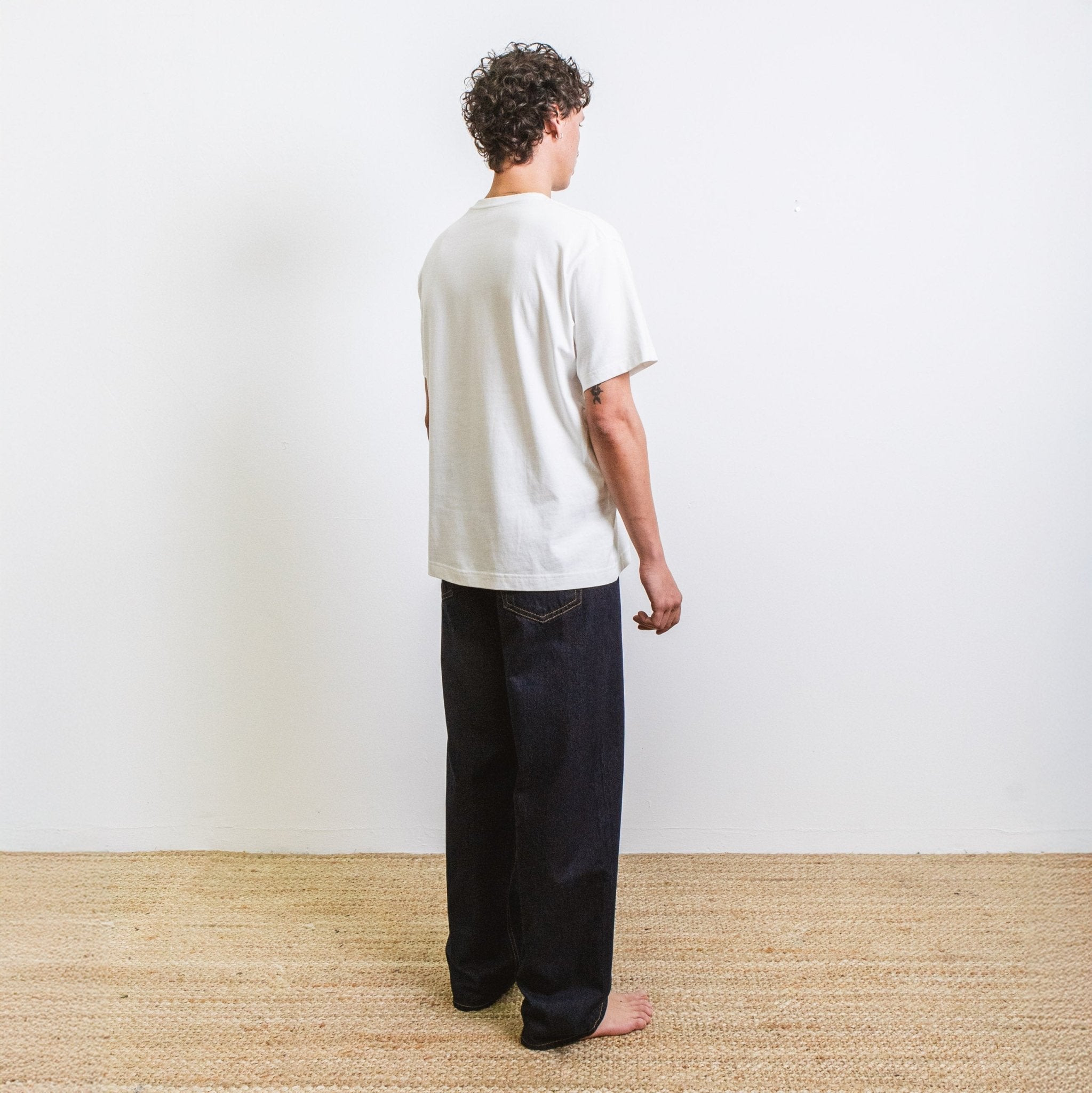 Jeans DN.09_ Coupe Baggy Blue Un Lavage - Ateliers de Nîmes