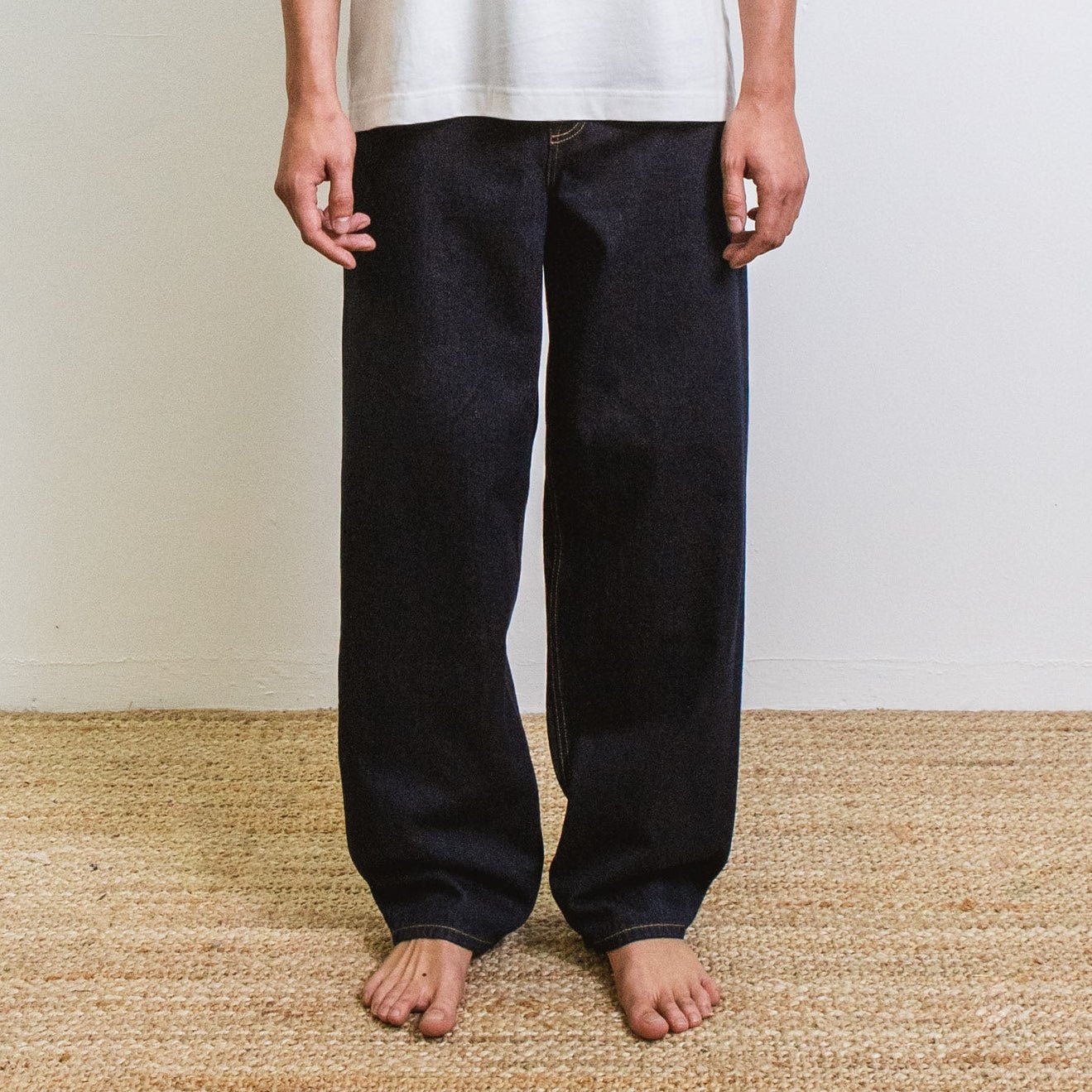 Jeans DN.09_ Coupe Baggy Blue Un Lavage - Ateliers de Nîmes