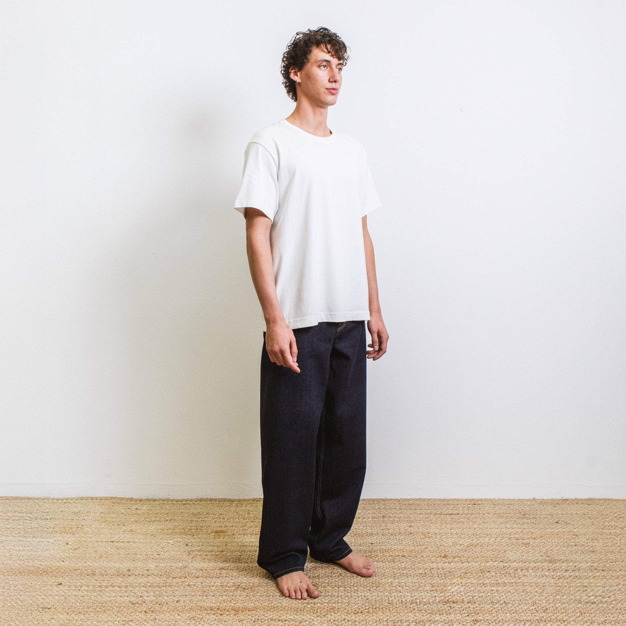 Jeans DN.09_ Coupe Baggy Blue Un Lavage - Ateliers de Nîmes