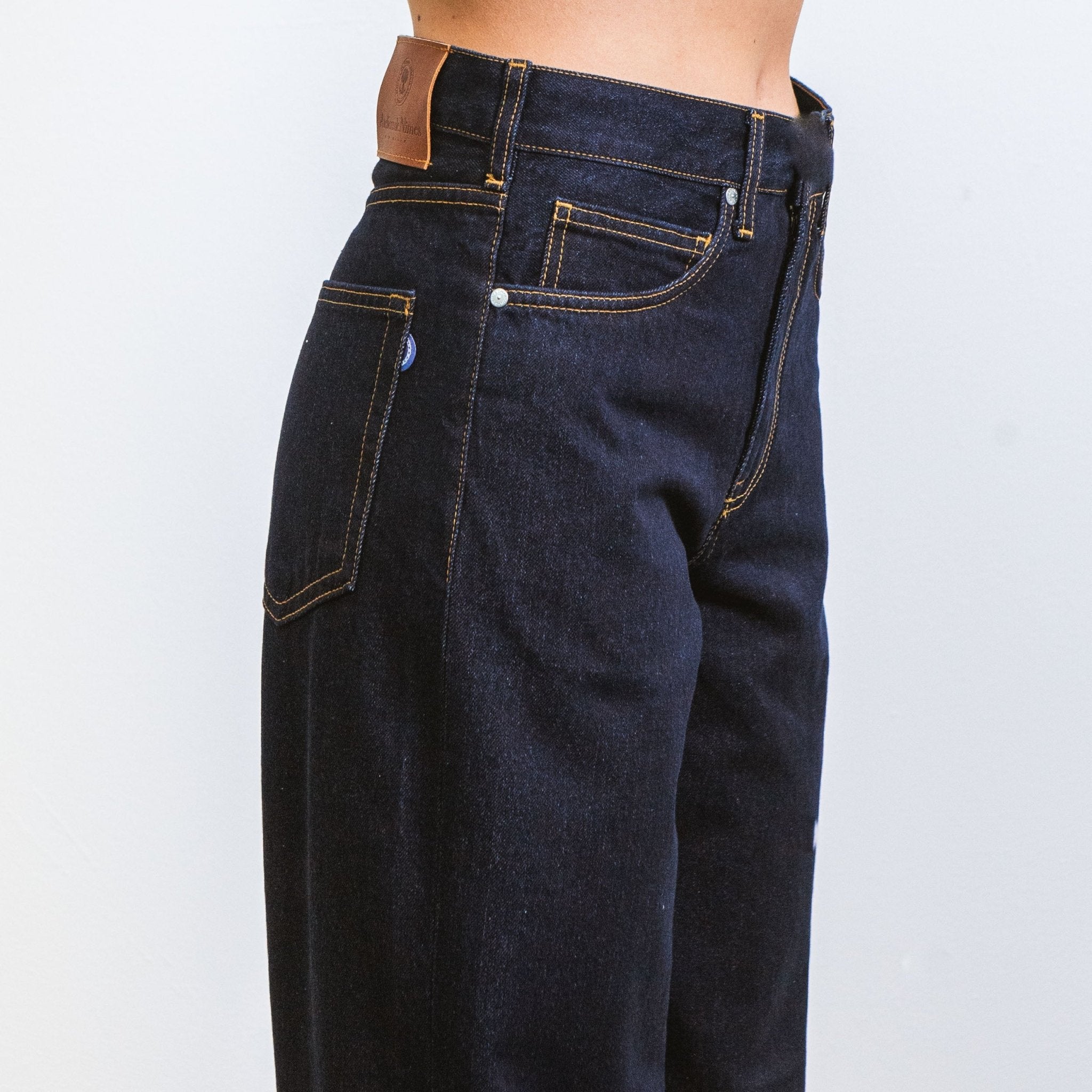 Jeans DN.09_ Coupe Baggy Blue Un Lavage - Ateliers de Nîmes