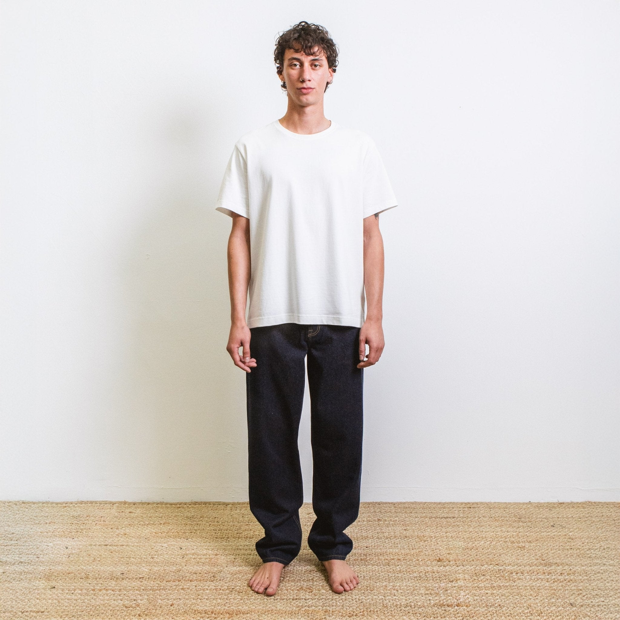 Jeans DN.10 _ Coupe ample Bleu Un Lavage - Ateliers de Nîmes