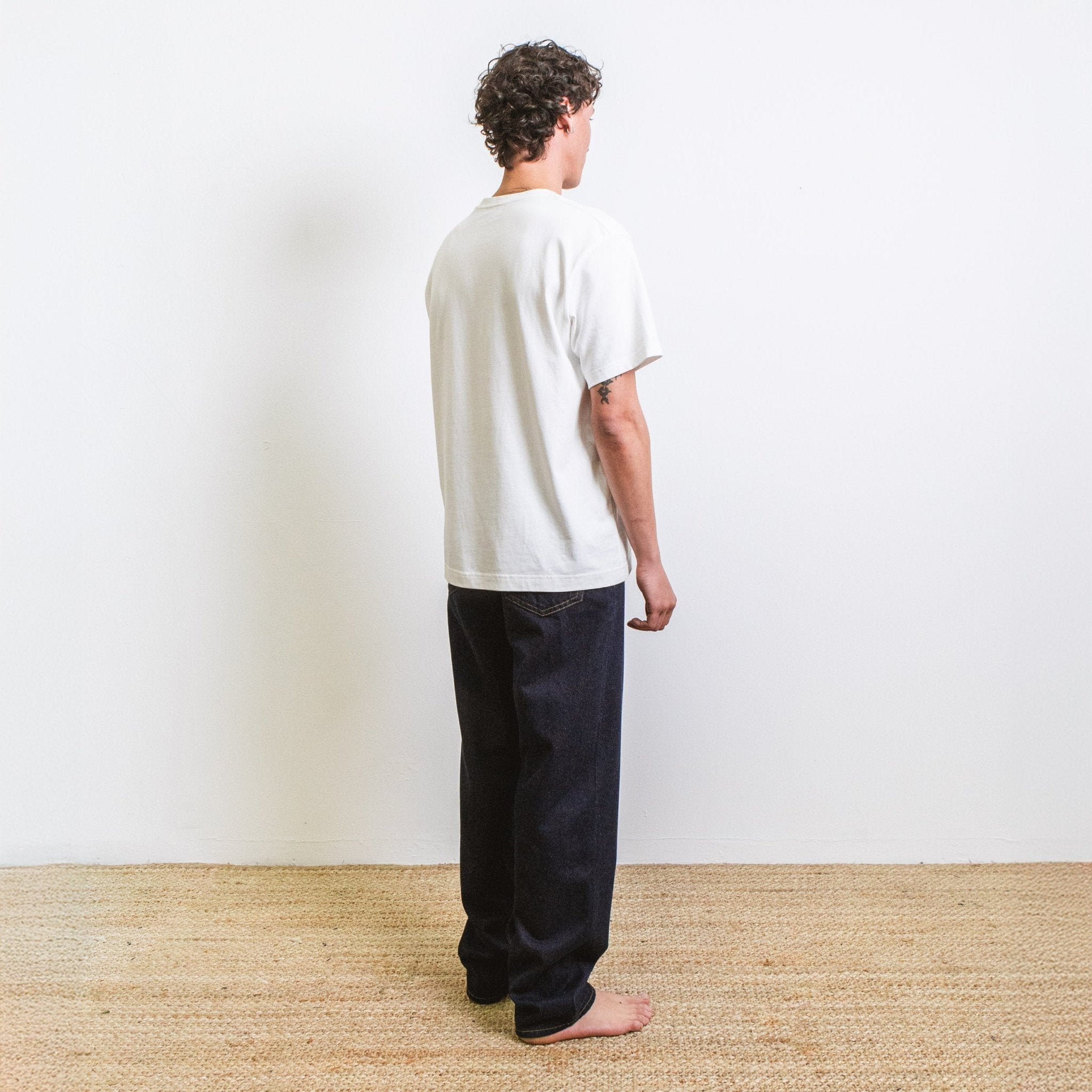 Jeans DN.10 _ Coupe ample Bleu Un Lavage - Ateliers de Nîmes