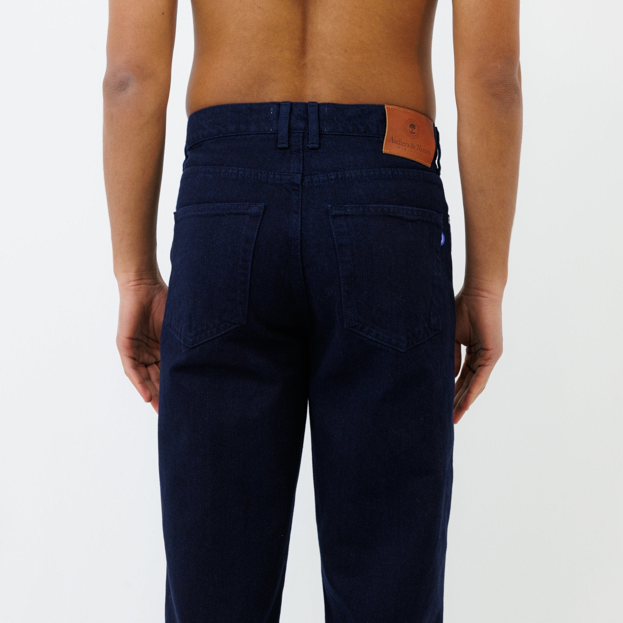 Jeans DN.10 Coupe Ample Double Indigo - Ateliers de Nîmes