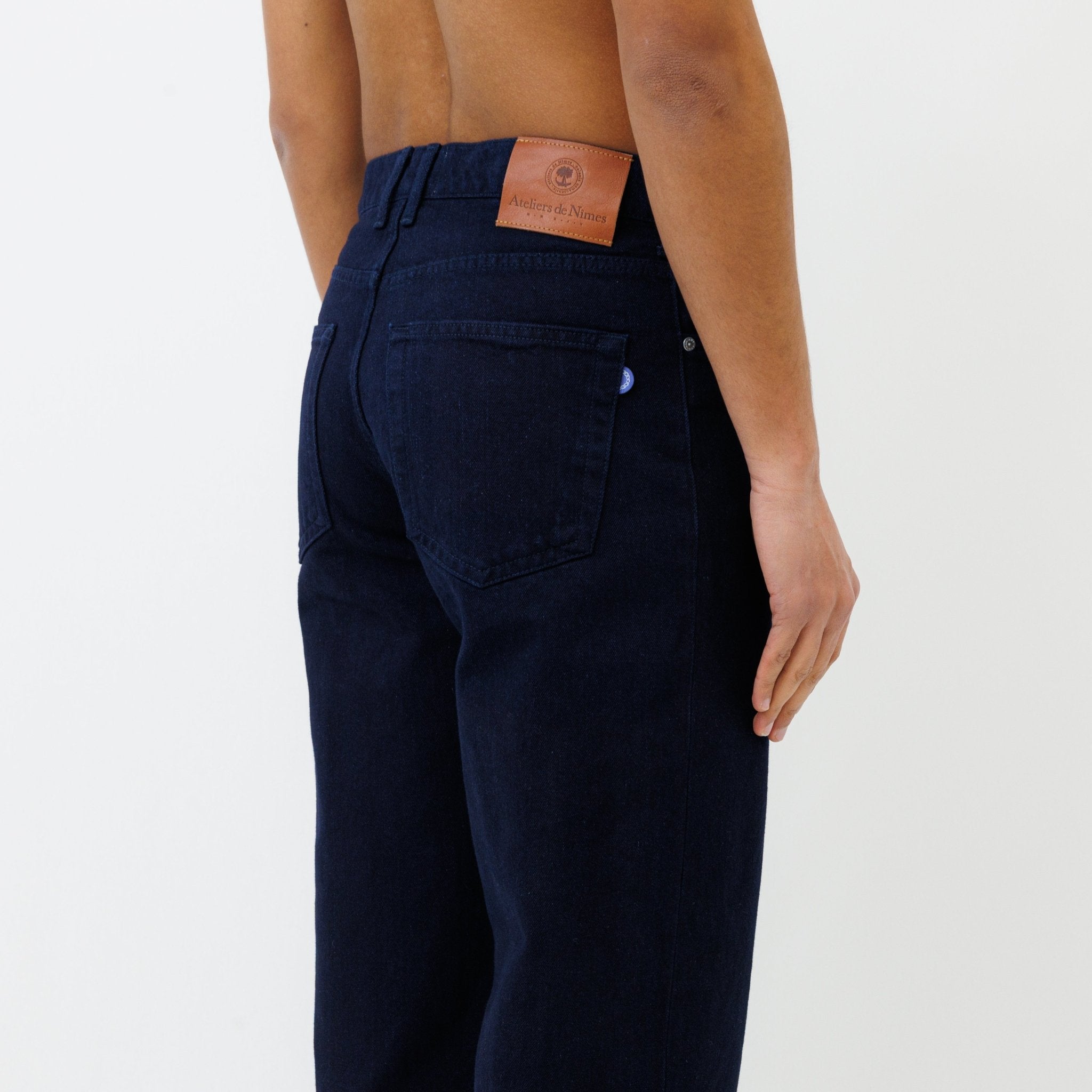 Jeans DN.10 Coupe Ample Double Indigo - Ateliers de Nîmes