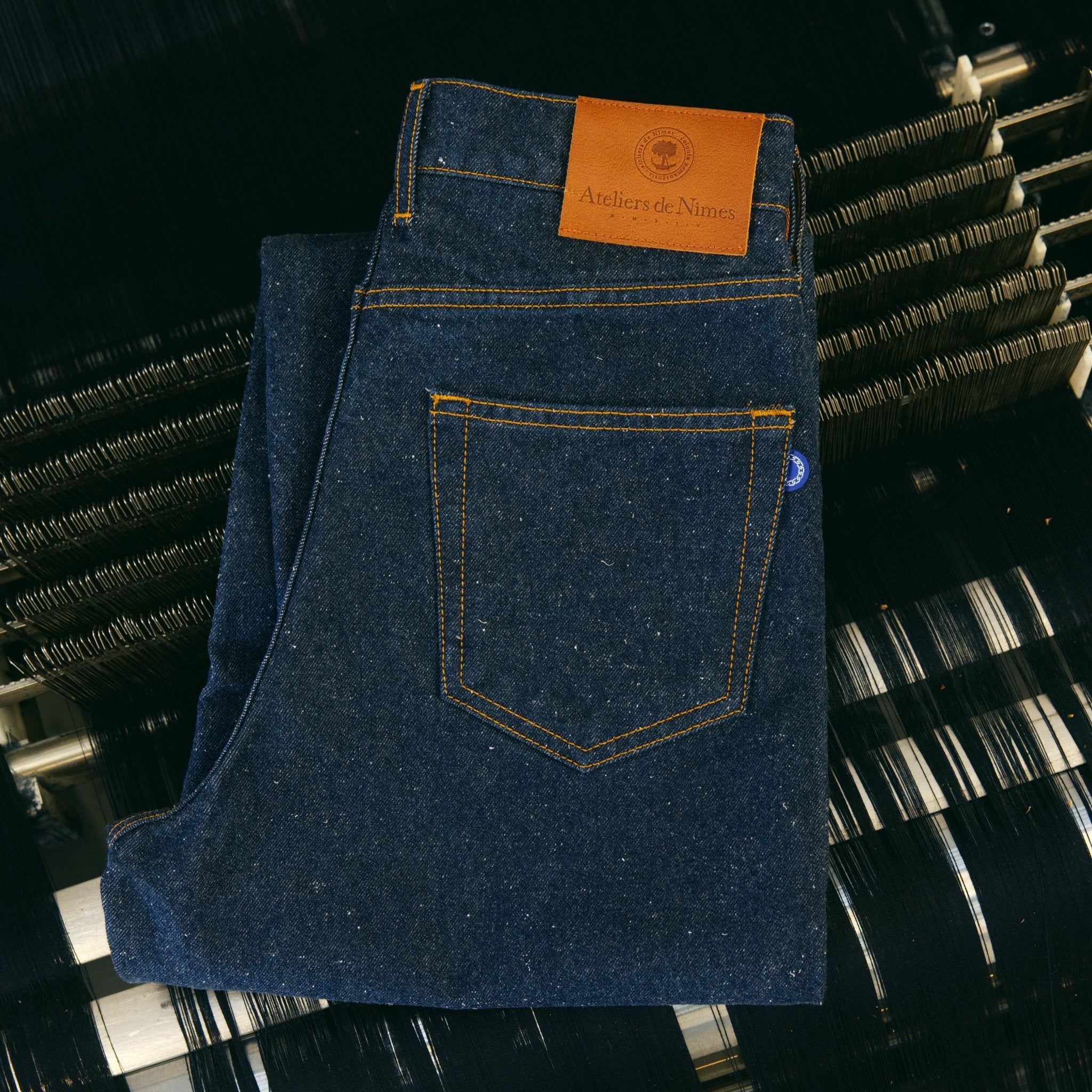 Jeans DN.10 _ Coupe ample Laine & Soie - Ateliers de Nîmes