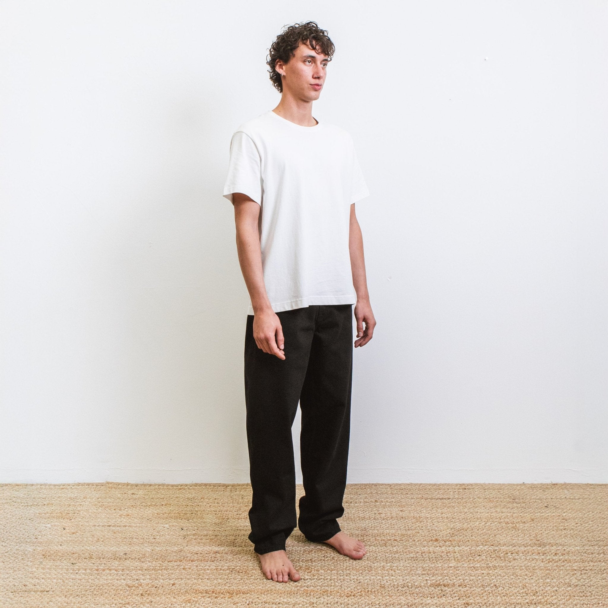 Jeans DN.10 _ Coupe ample Noir Un Lavage - Ateliers de Nîmes