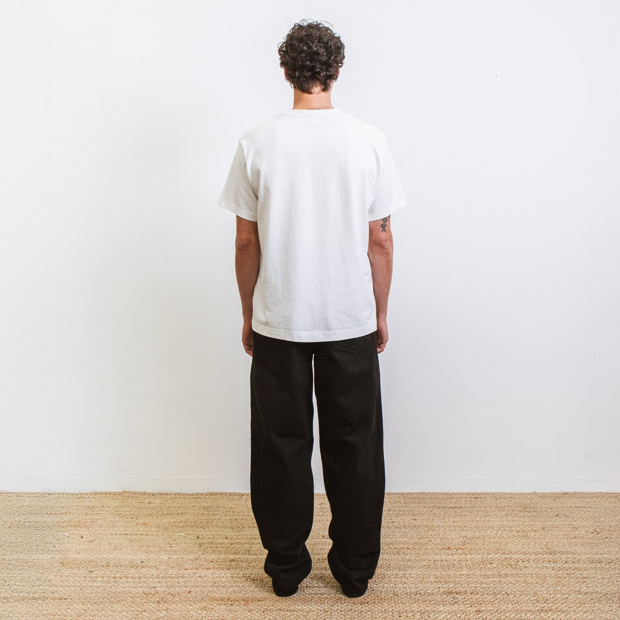 Jeans DN.10 _ Coupe ample Noir Un Lavage - Ateliers de Nîmes