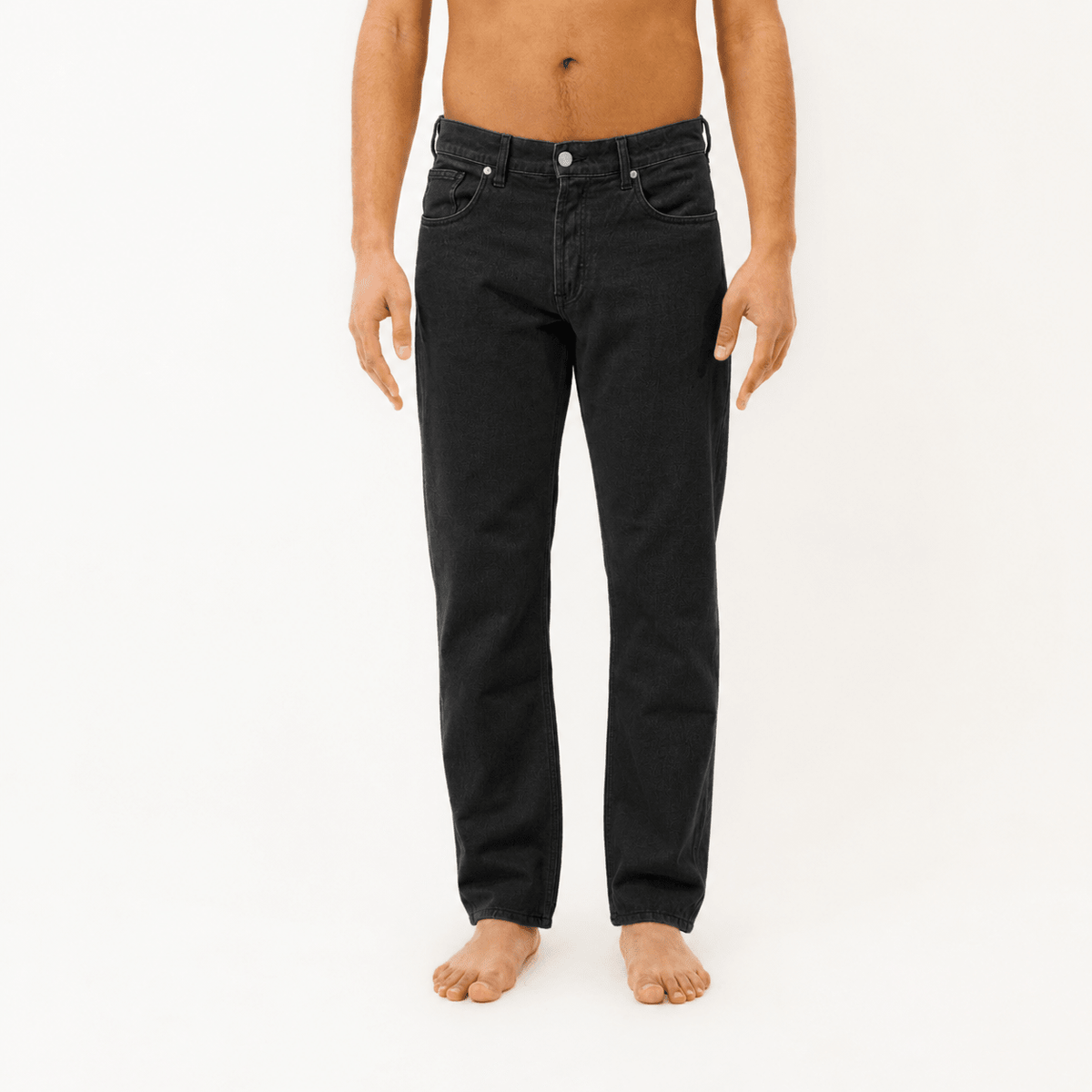 Jeans DN.20 Coupe Droite Noir - Ateliers de Nîmes
