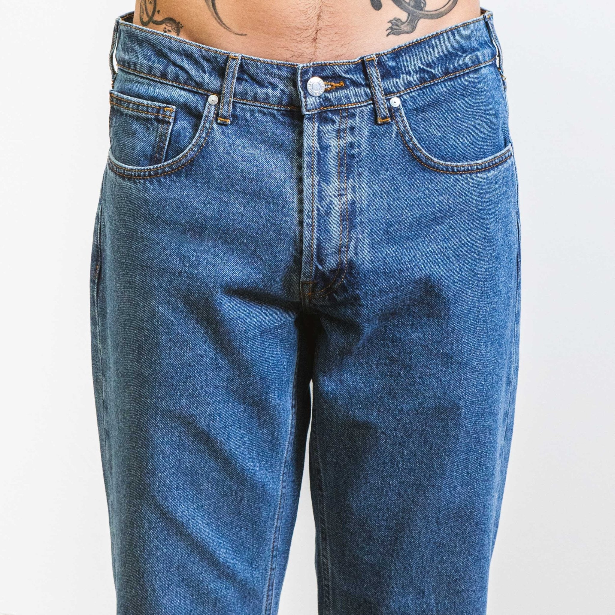 Jeans DN.30 _ Coupe droite ajusté Bleu 3 Ans - Ateliers de Nîmes