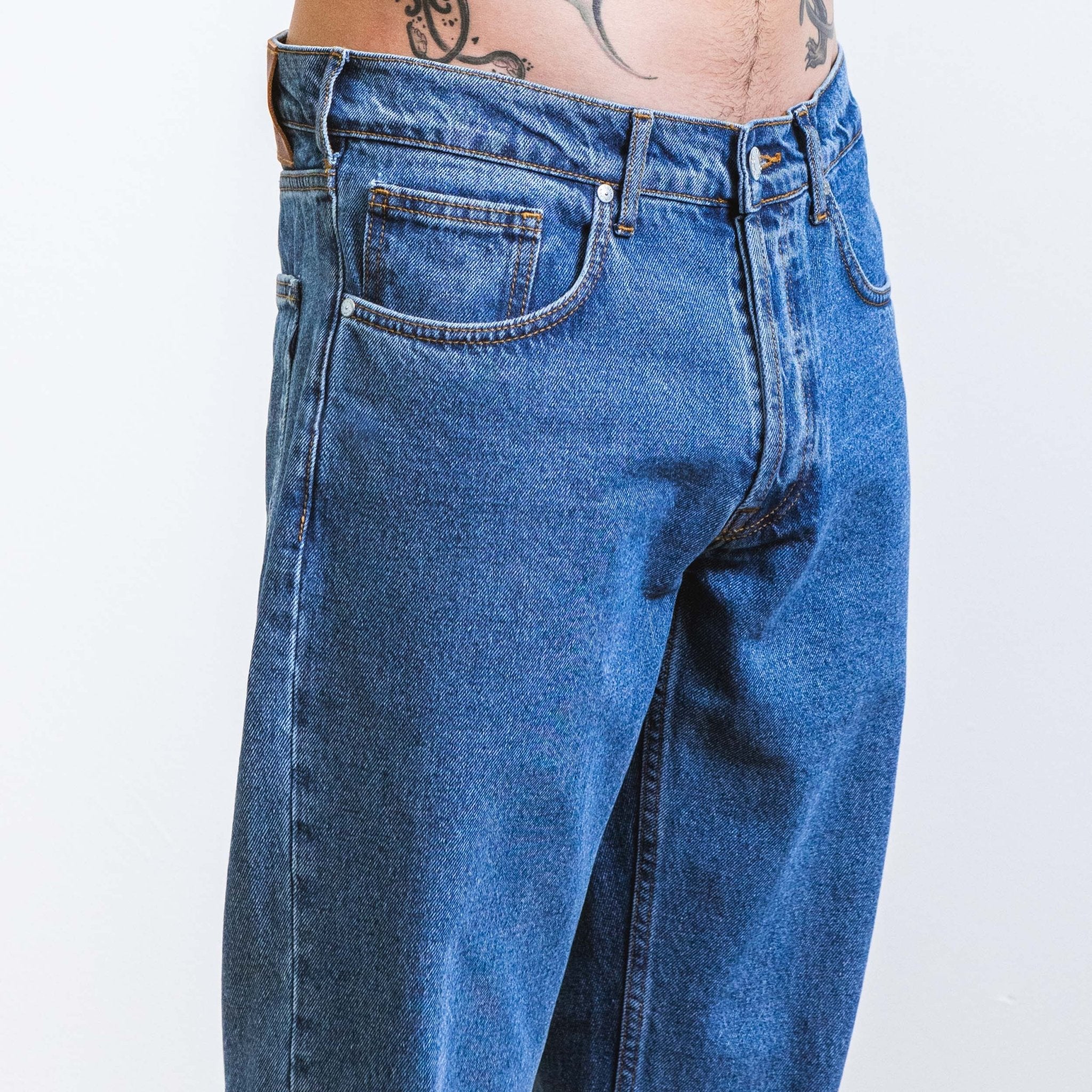 Jeans DN.30 _ Coupe droite ajusté Bleu 3 Ans - Ateliers de Nîmes