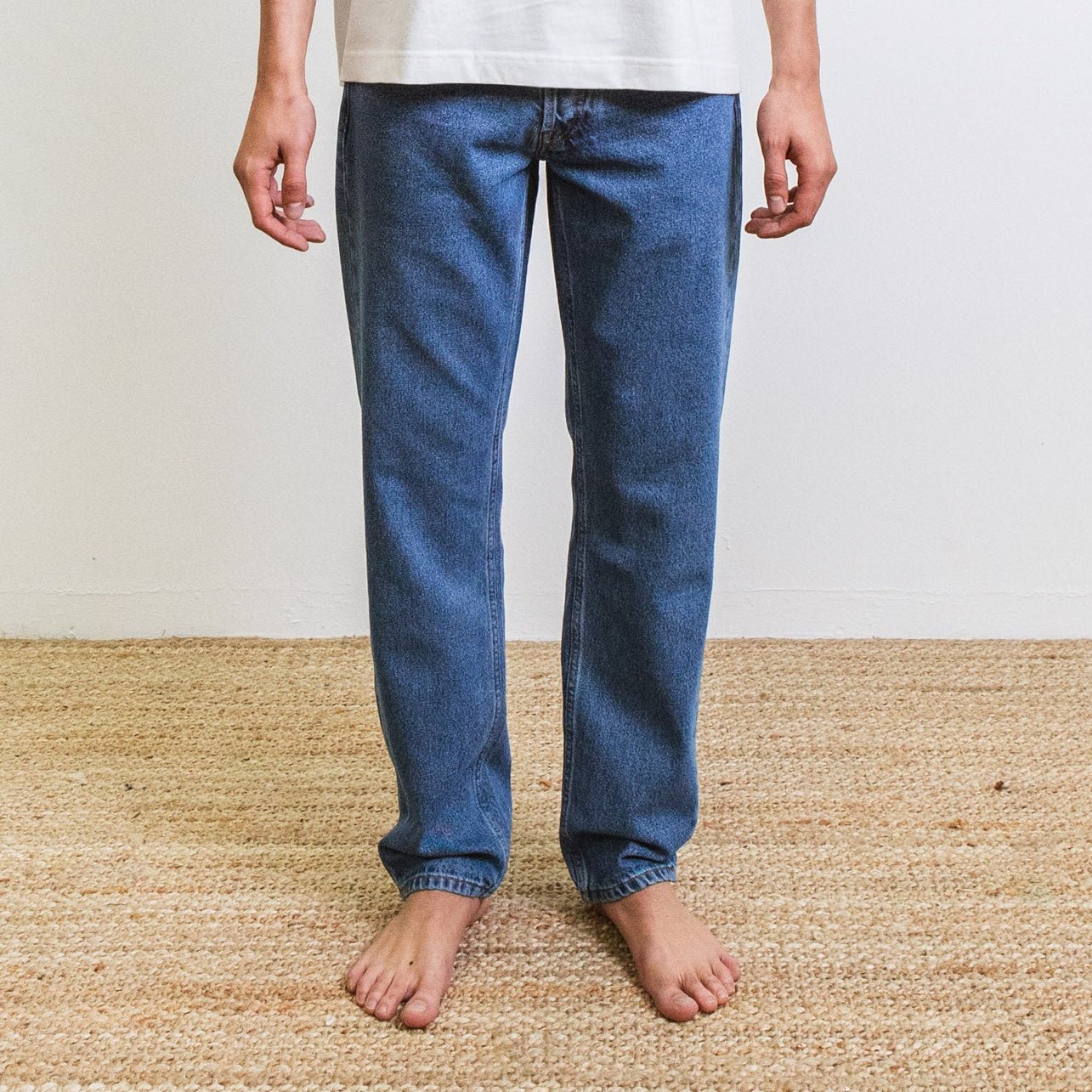 Jeans DN.30 _ Coupe droite ajusté Bleu 3 Ans - Ateliers de Nîmes