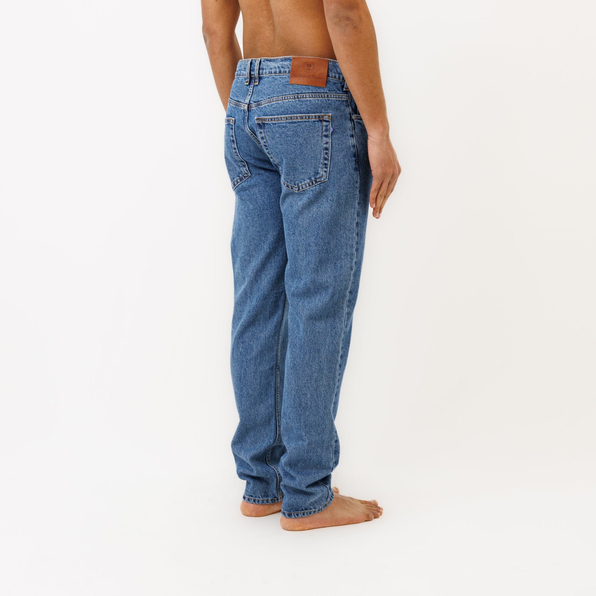Jeans DN.30 Coupe Droite Ajustée Bleu 3 Ans - Ateliers de Nîmes