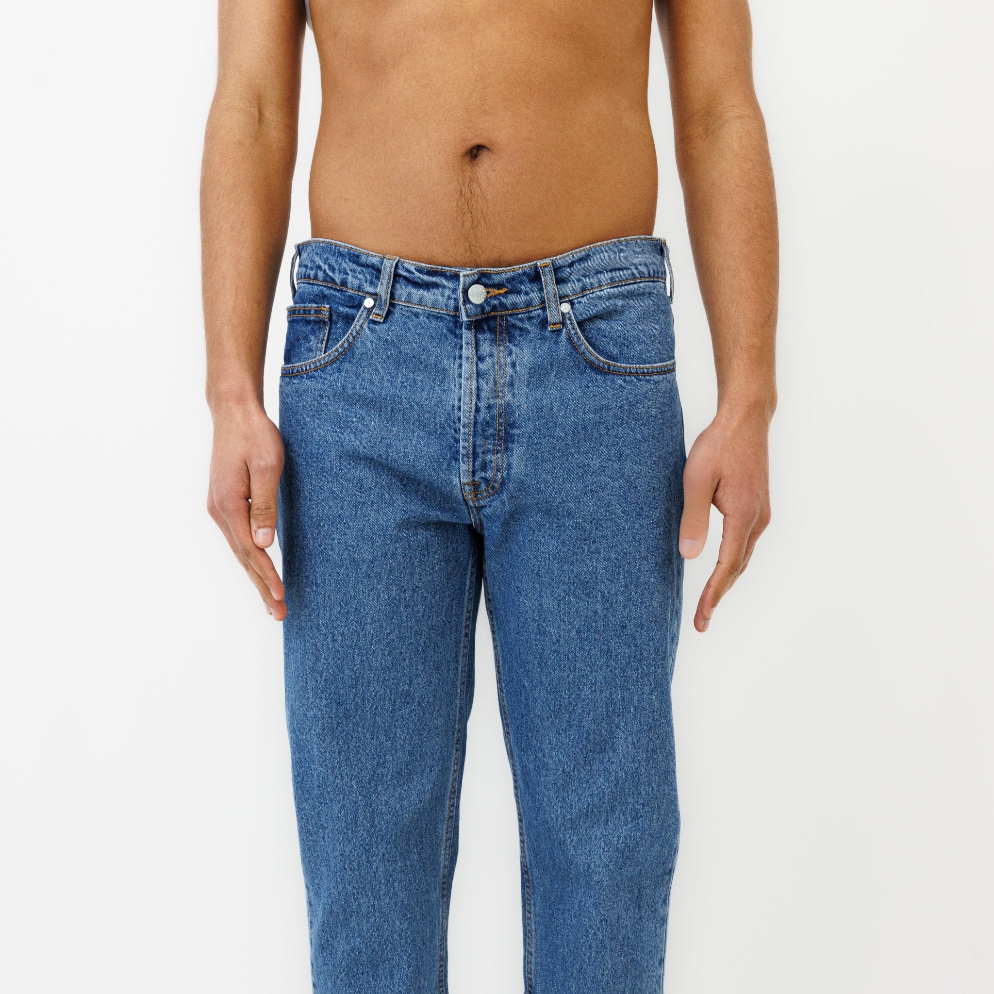 Jeans DN.30 Coupe Droite Ajustée Bleu 3 Ans - Ateliers de Nîmes