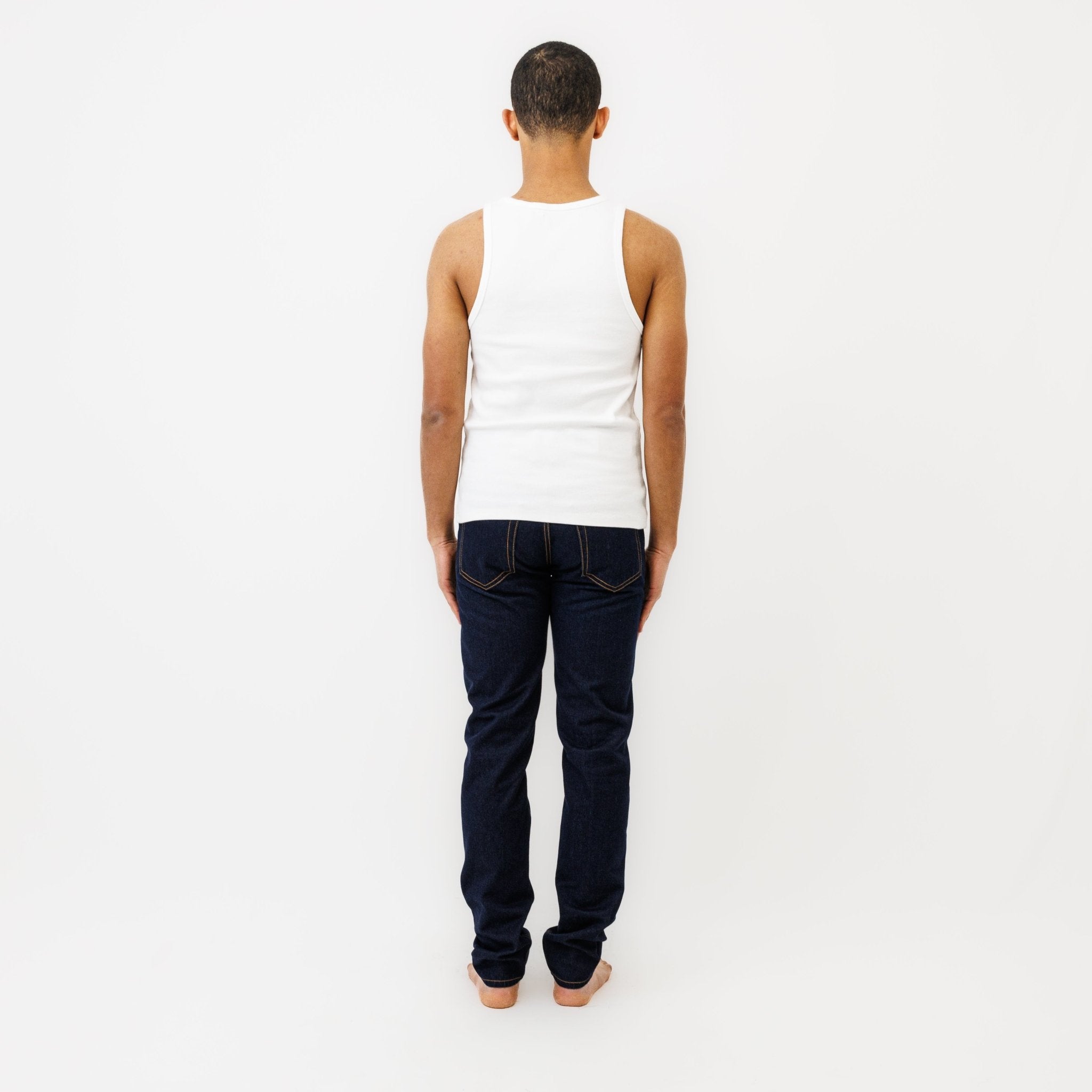 Jeans DN.30 Coupe Droite Ajustée Bleu Un Lavage - Ateliers de Nîmes