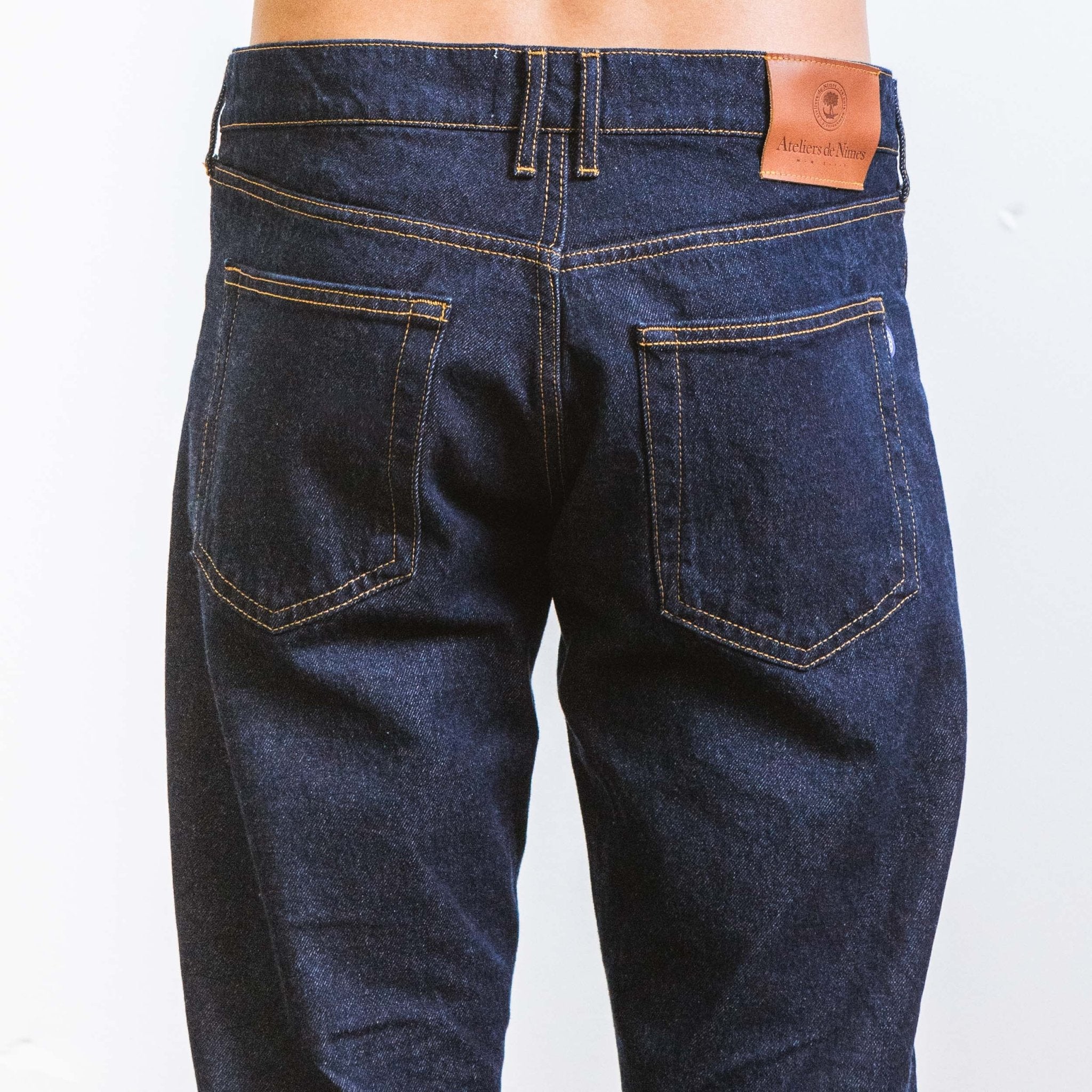 Jeans DN.30 _ Coupe droite ajustée Bleu Un Lavage - Ateliers de Nîmes