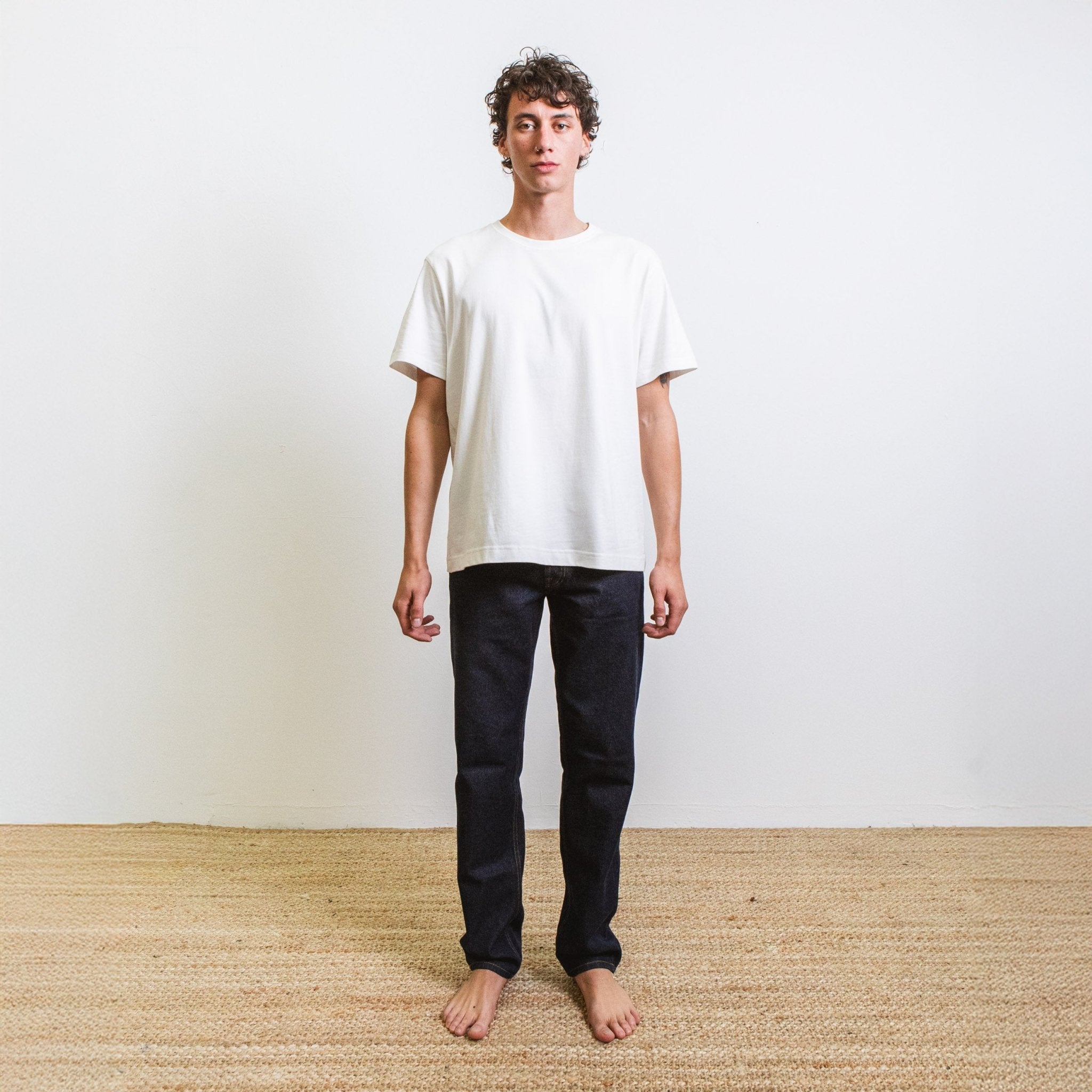 Jeans DN.30 _ Coupe droite ajustée Bleu Un Lavage - Ateliers de Nîmes