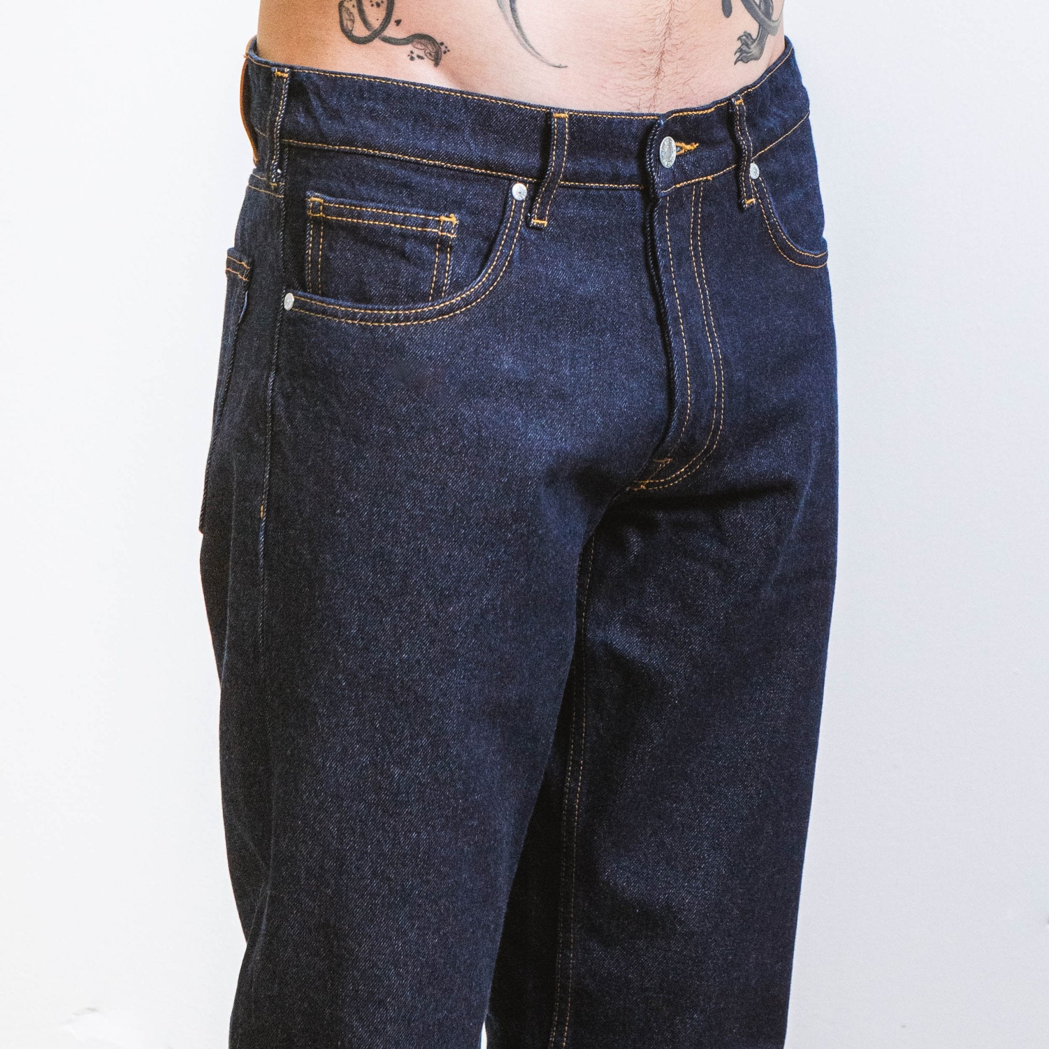 Jeans DN.30 _ Coupe droite ajustée Bleu Un Lavage - Ateliers de Nîmes