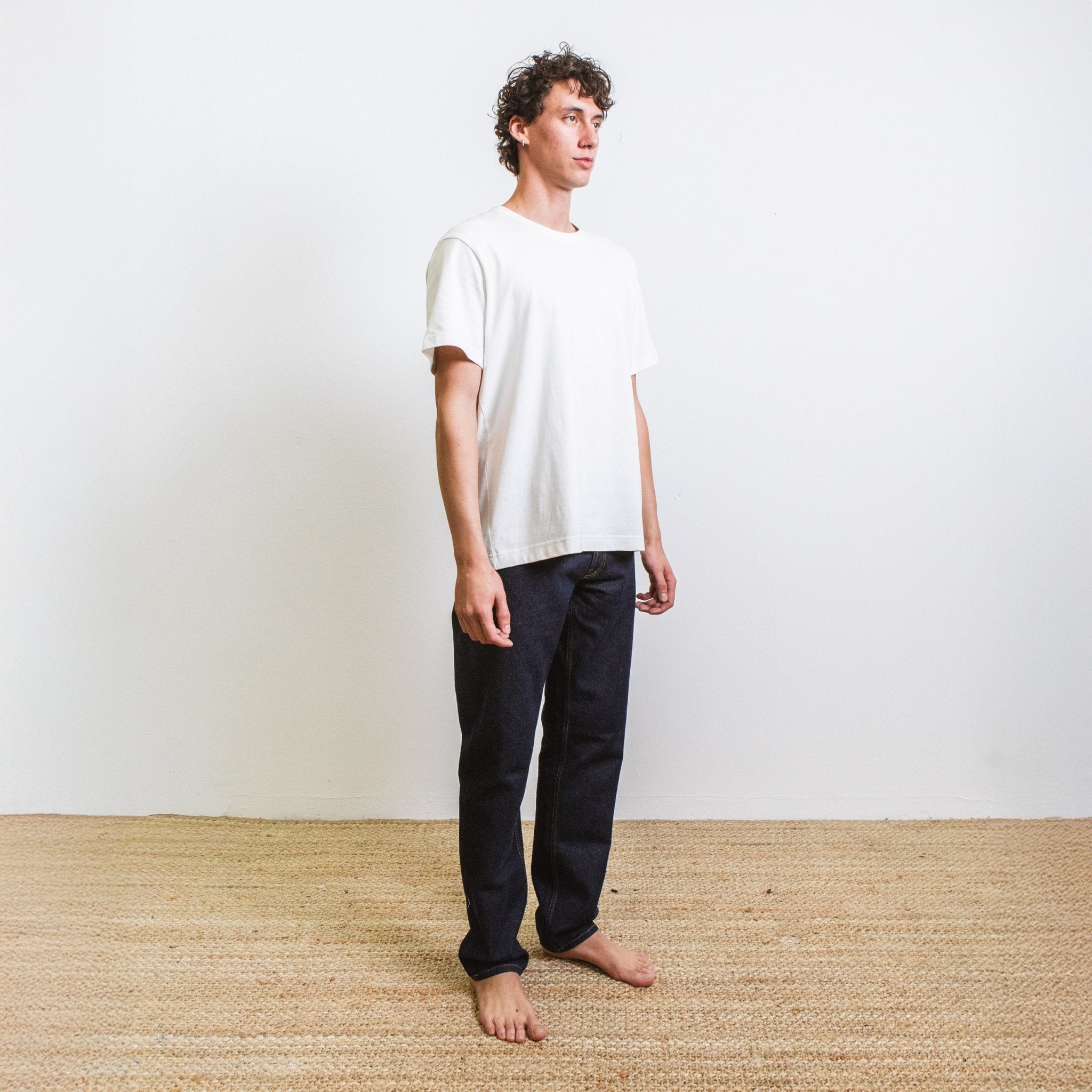 Jeans DN.30 _ Coupe droite ajustée Bleu Un Lavage - Ateliers de Nîmes