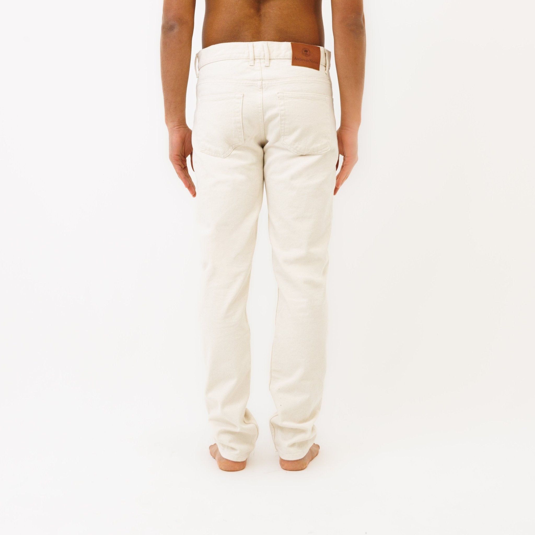 Jeans DN.30 Coupe Droite Ajustée Naturel Un Lavage - Ateliers de Nîmes