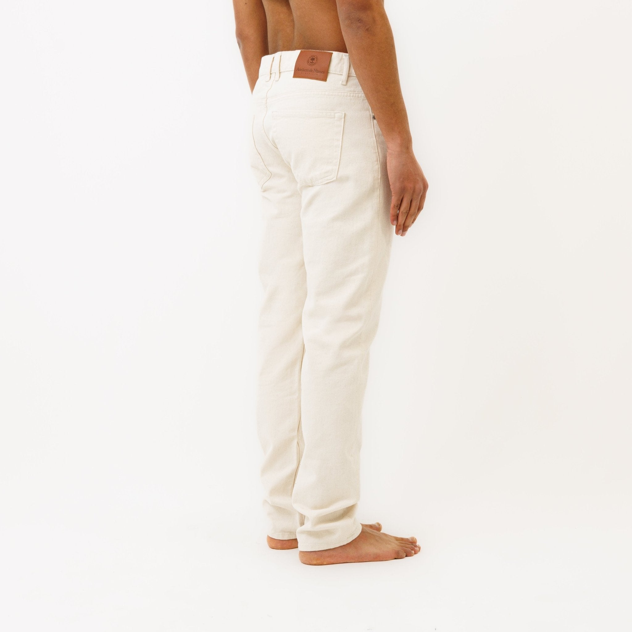 Jeans DN.30 Coupe Droite Ajustée Naturel Un Lavage - Ateliers de Nîmes