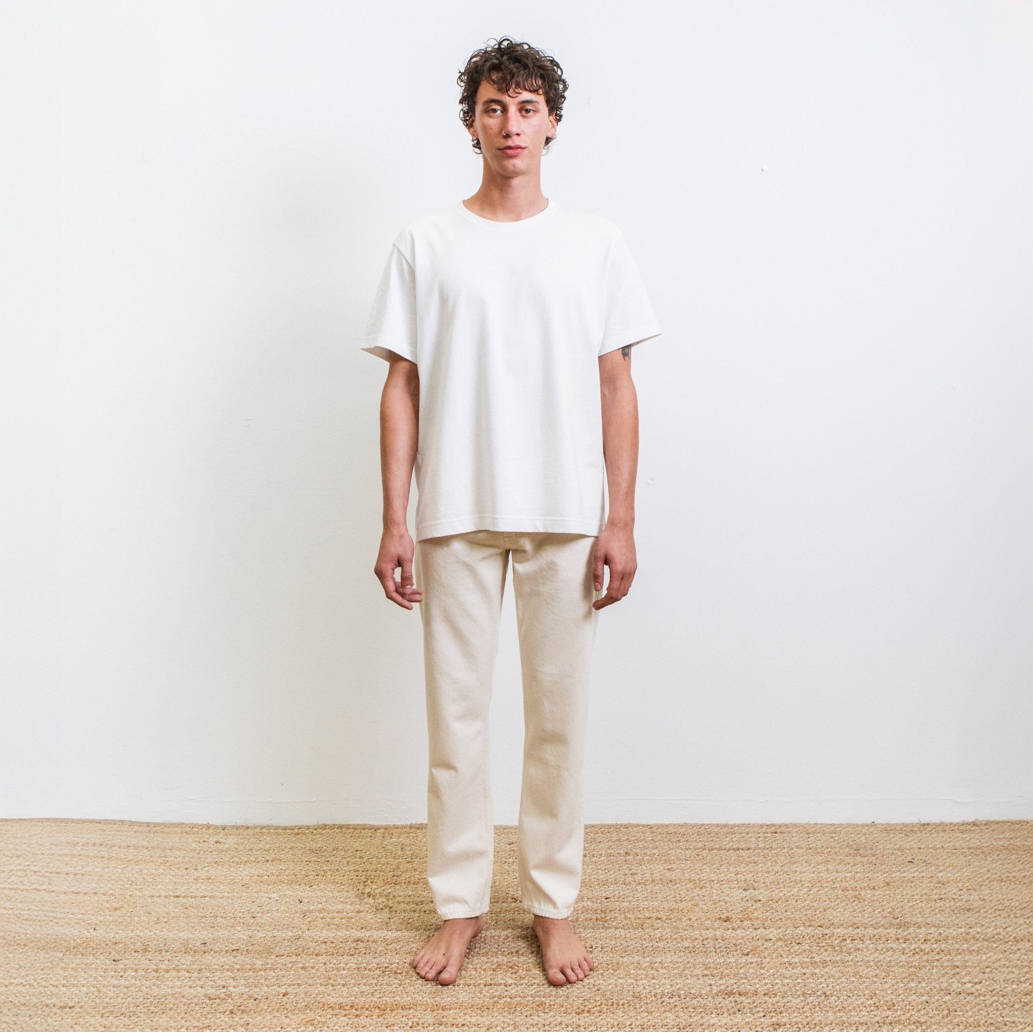 Jeans DN.30 _ Coupe droite ajustée Naturel Un Lavage - Ateliers de Nîmes