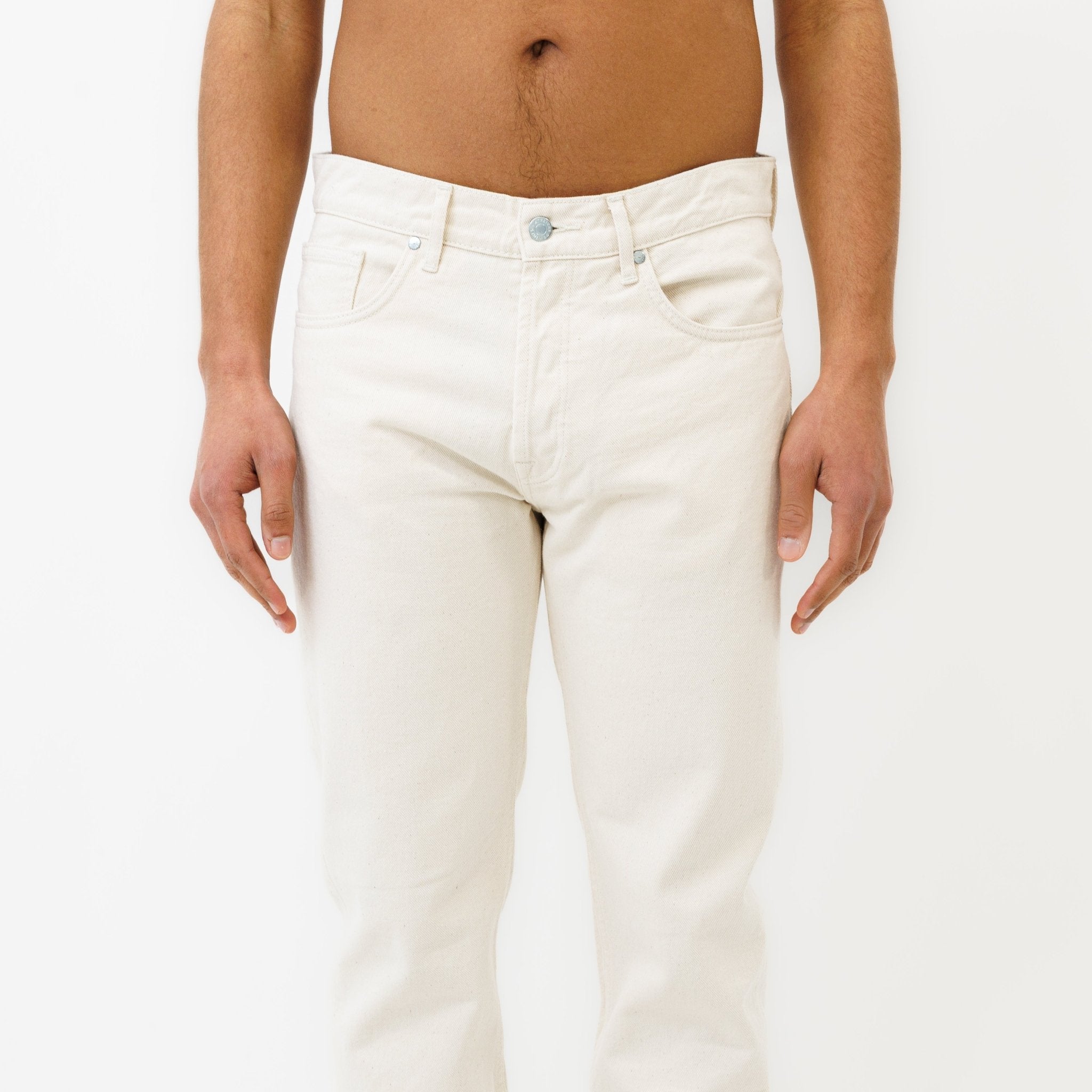 Jeans DN.30 Coupe Droite Ajustée Naturel Un Lavage - Ateliers de Nîmes