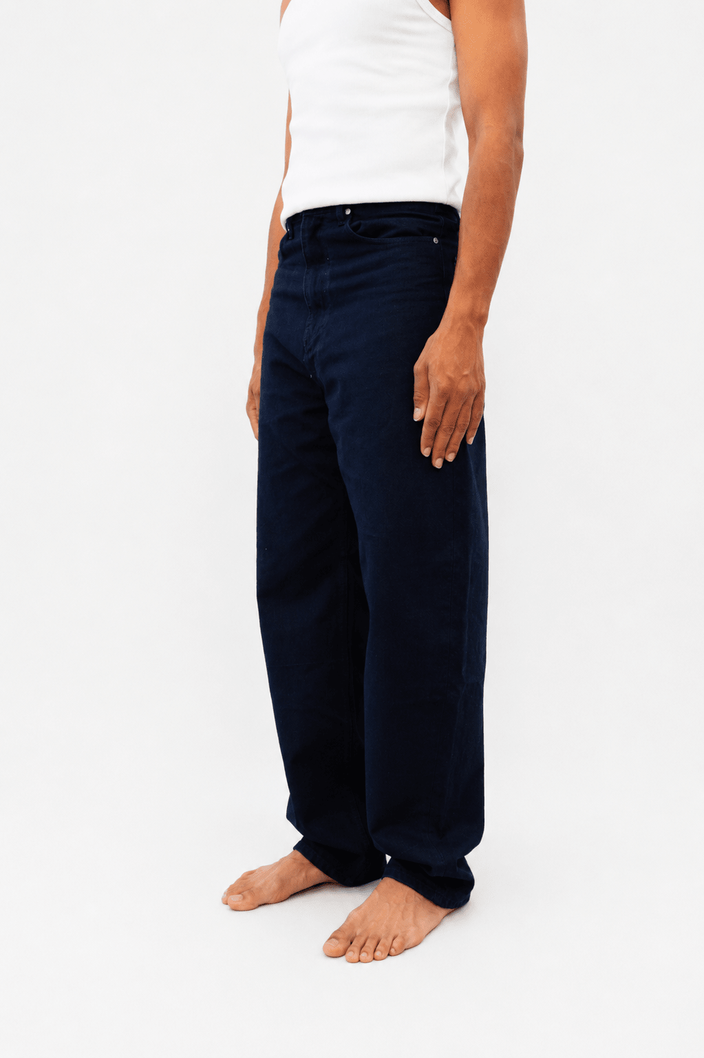 Jeans DN.88 Coupe Ballon Double Indigo - Ateliers de Nîmes