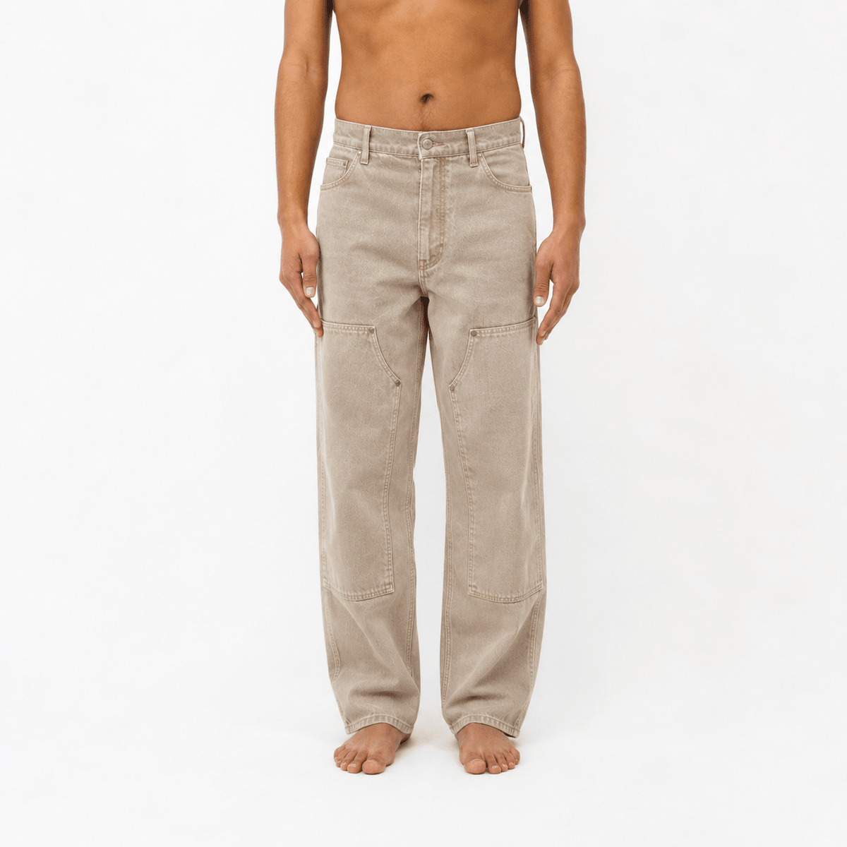 Pantalon DN Charpentier Coupe Ample Gres - Ateliers de Nîmes