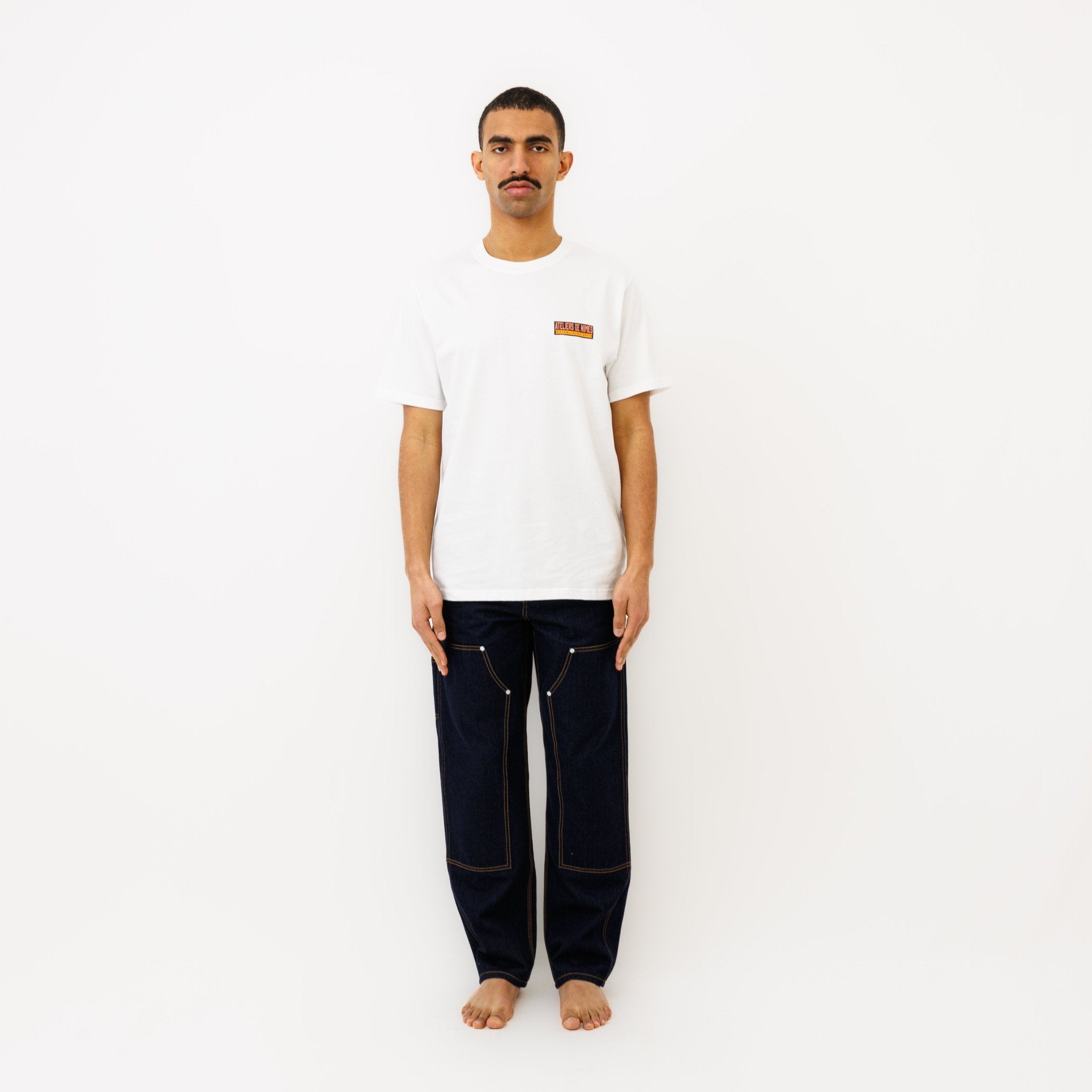 T-shirt "AIGUES MORTES" - Blanc - Ateliers de Nîmes