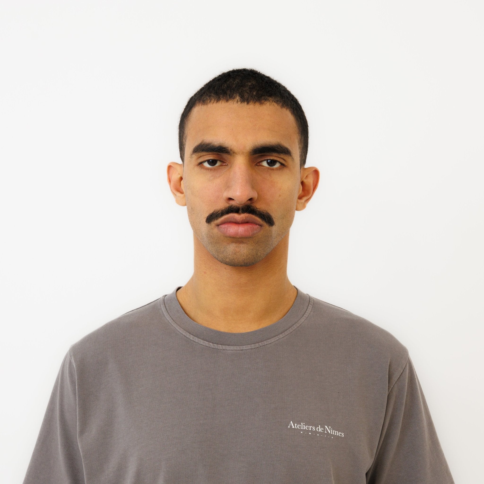 T-shirt "MMXIV" - Pigment Grey - Ateliers de Nîmes