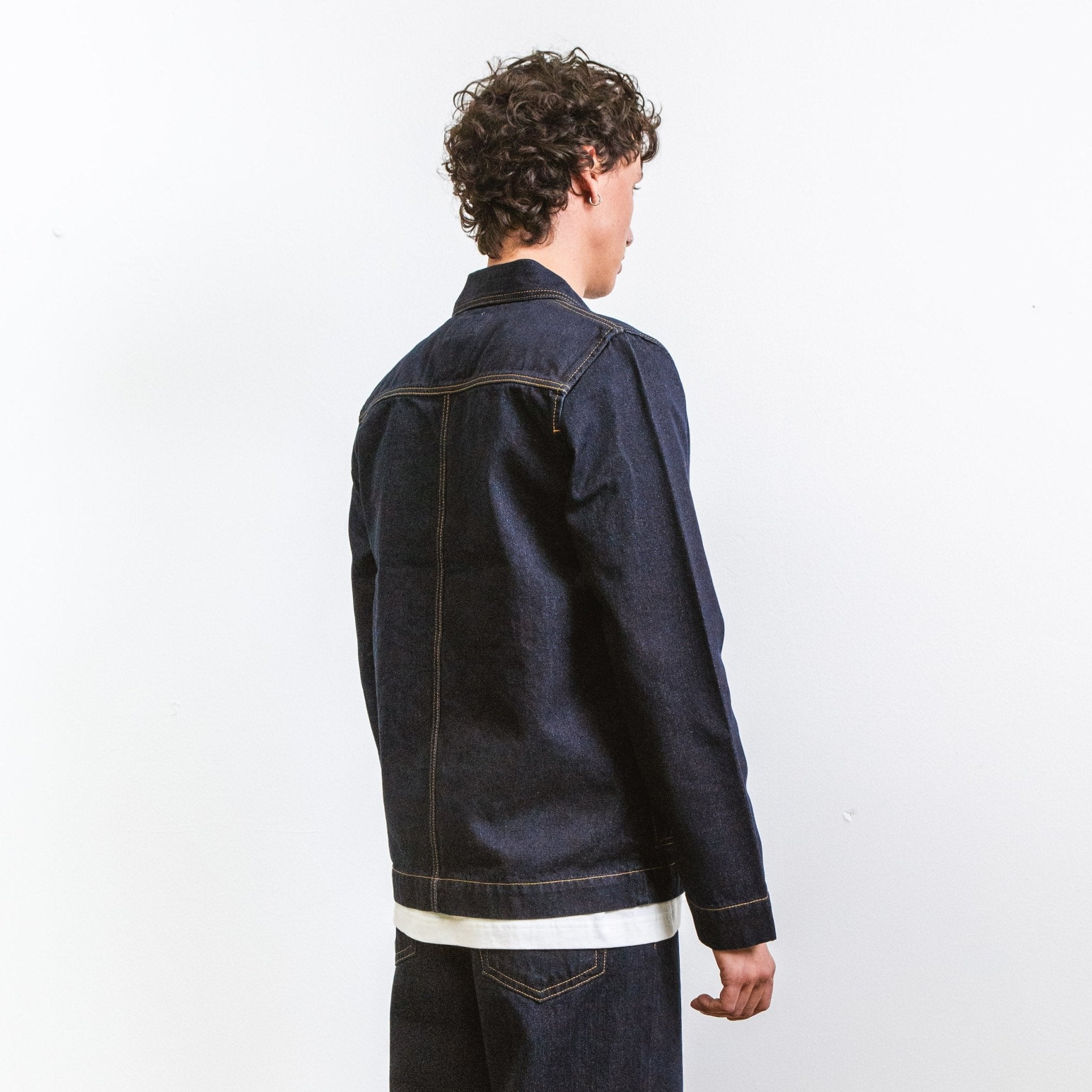 Veste DN.04_ Coupe Standard Bleu Un Lavage - Ateliers de Nîmes