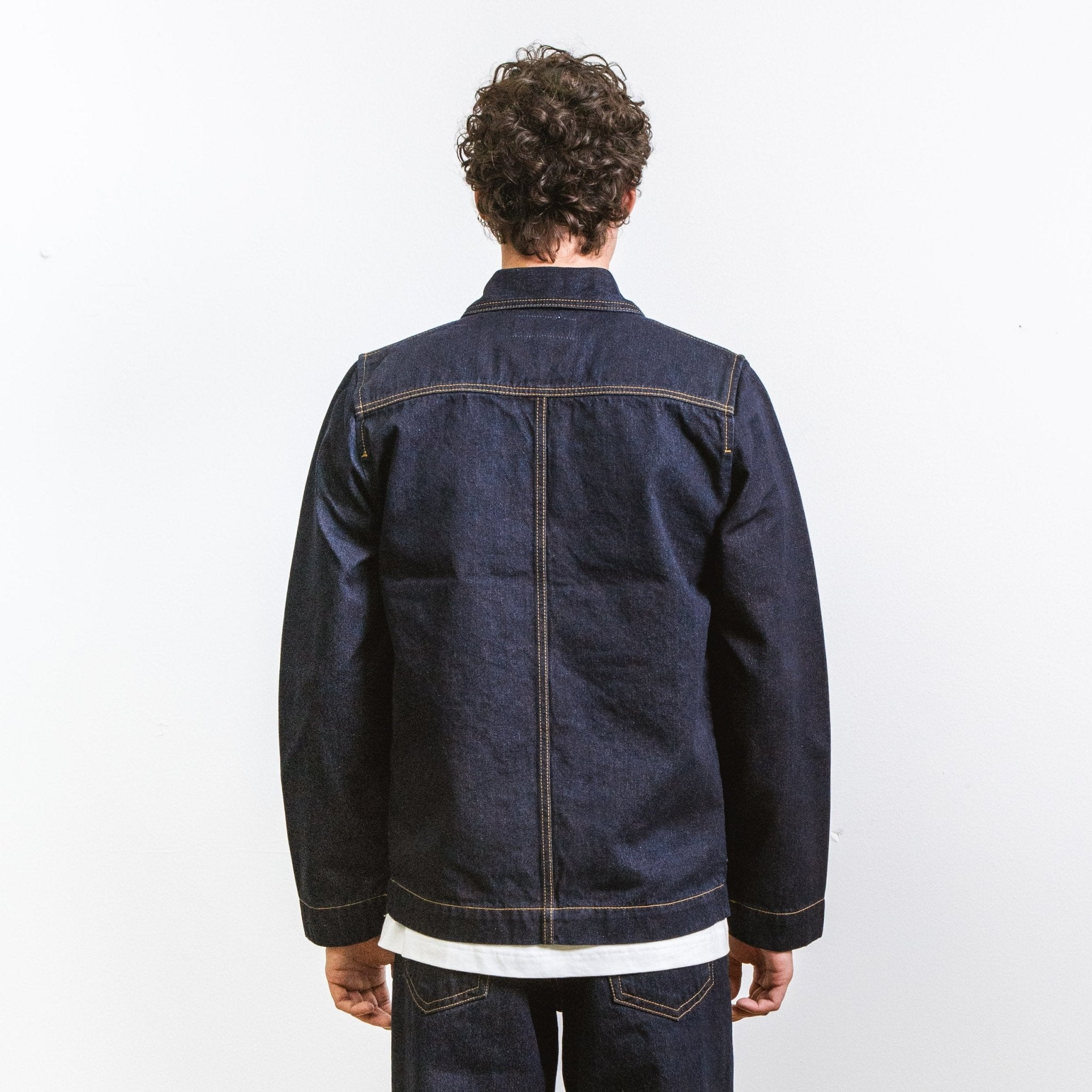 Veste DN.04_ Coupe Standard Bleu Un Lavage - Ateliers de Nîmes