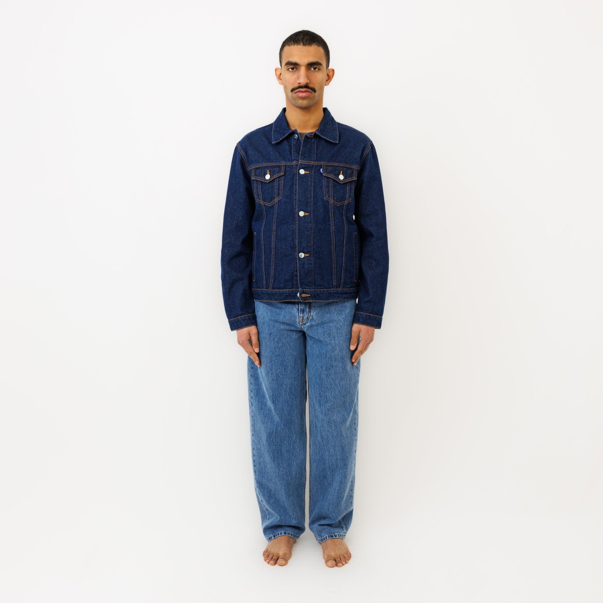 Veste DN.05 Coupe Standard Bleu Un Lavage - Ateliers de Nîmes