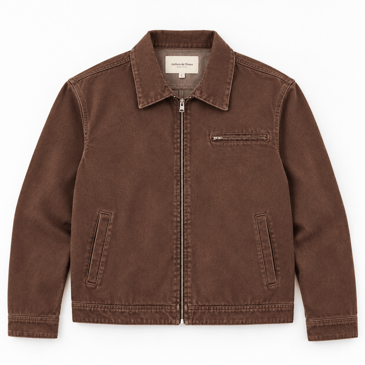 Veste DN.06 Coupe Standard Chataigne - Ateliers de Nîmes