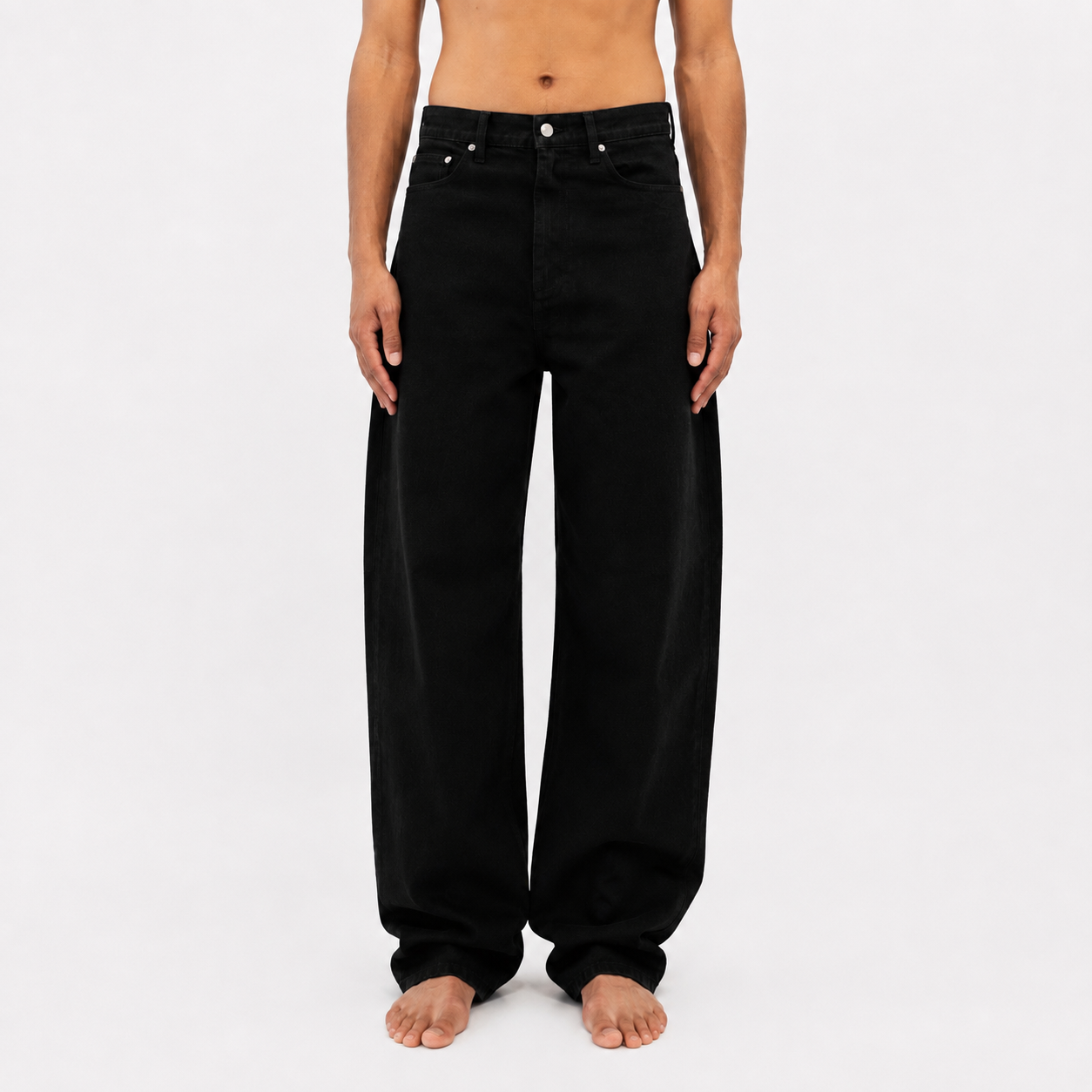 Jeans DN.88 – Coupe Ballon – Noir