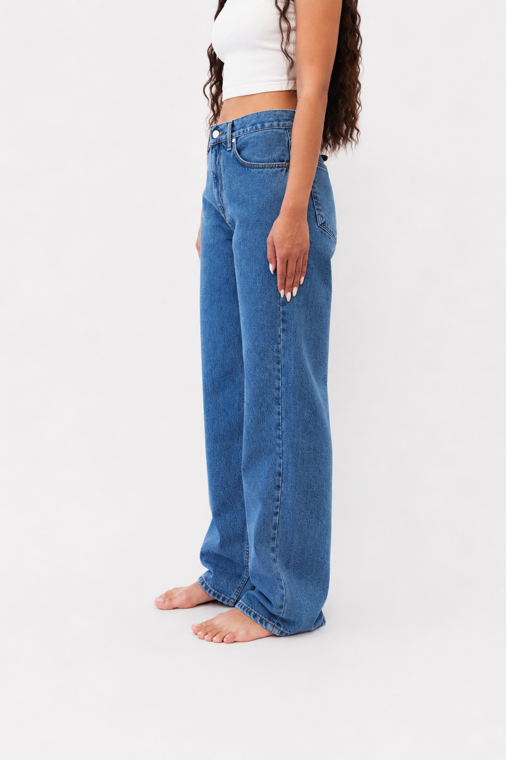 Jeans DN.65 _ Coupe Droite ajustée / Bleu Trois ans