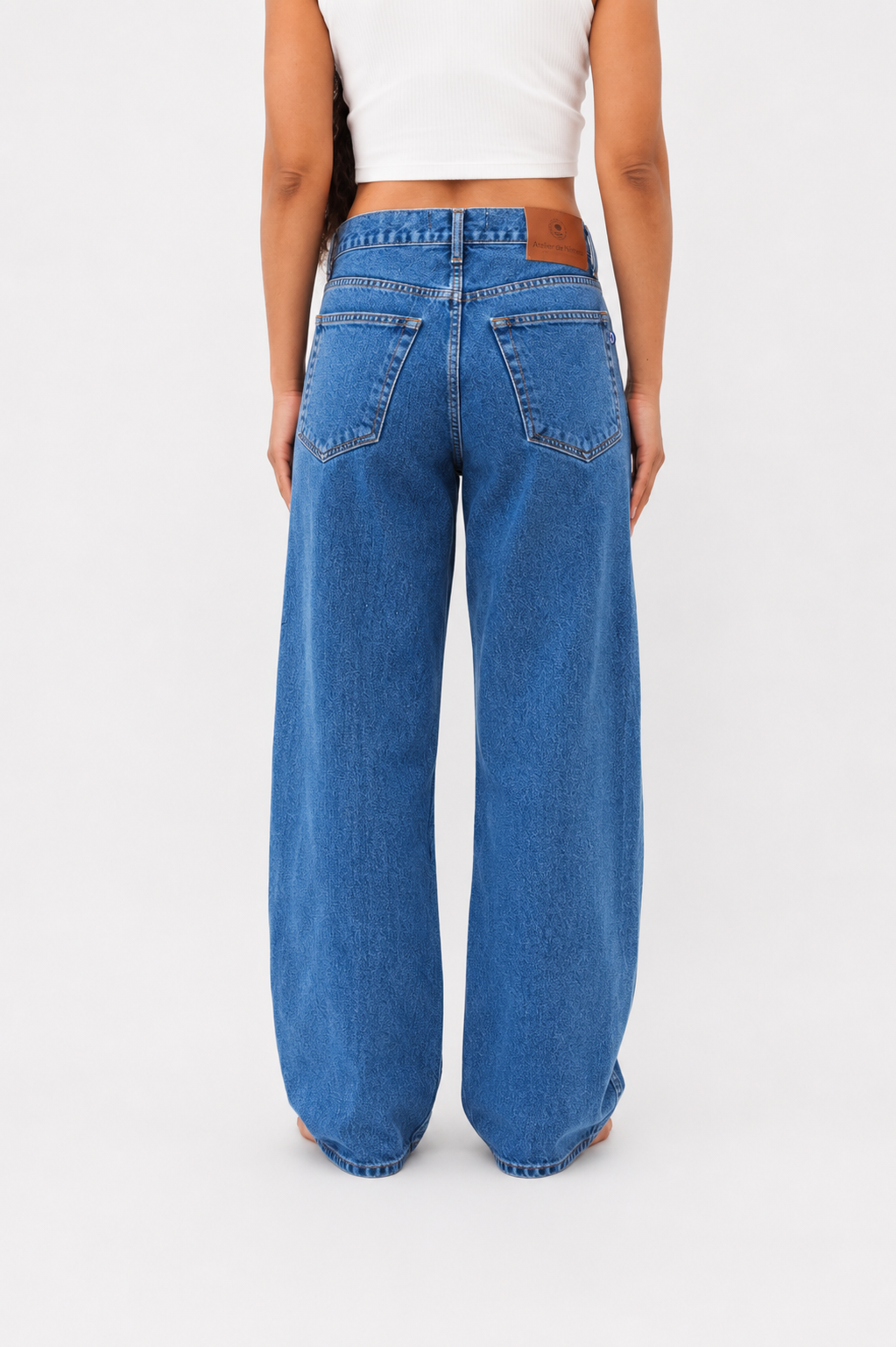 Jeans DN.65 _ Coupe Droite ajustée / Bleu Trois ans