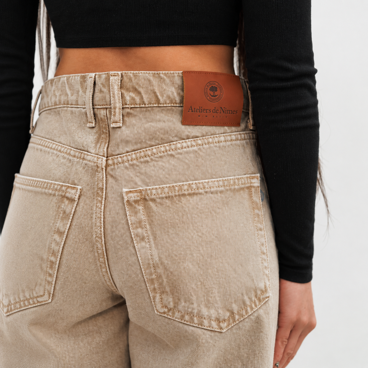 Jeans DN.88 Coupe Ballon Gres