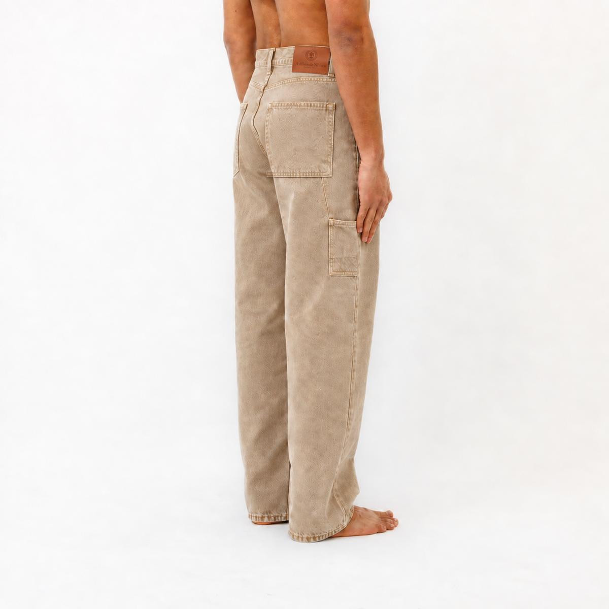 Pantalon DN Charpentier Coupe Ample Gres