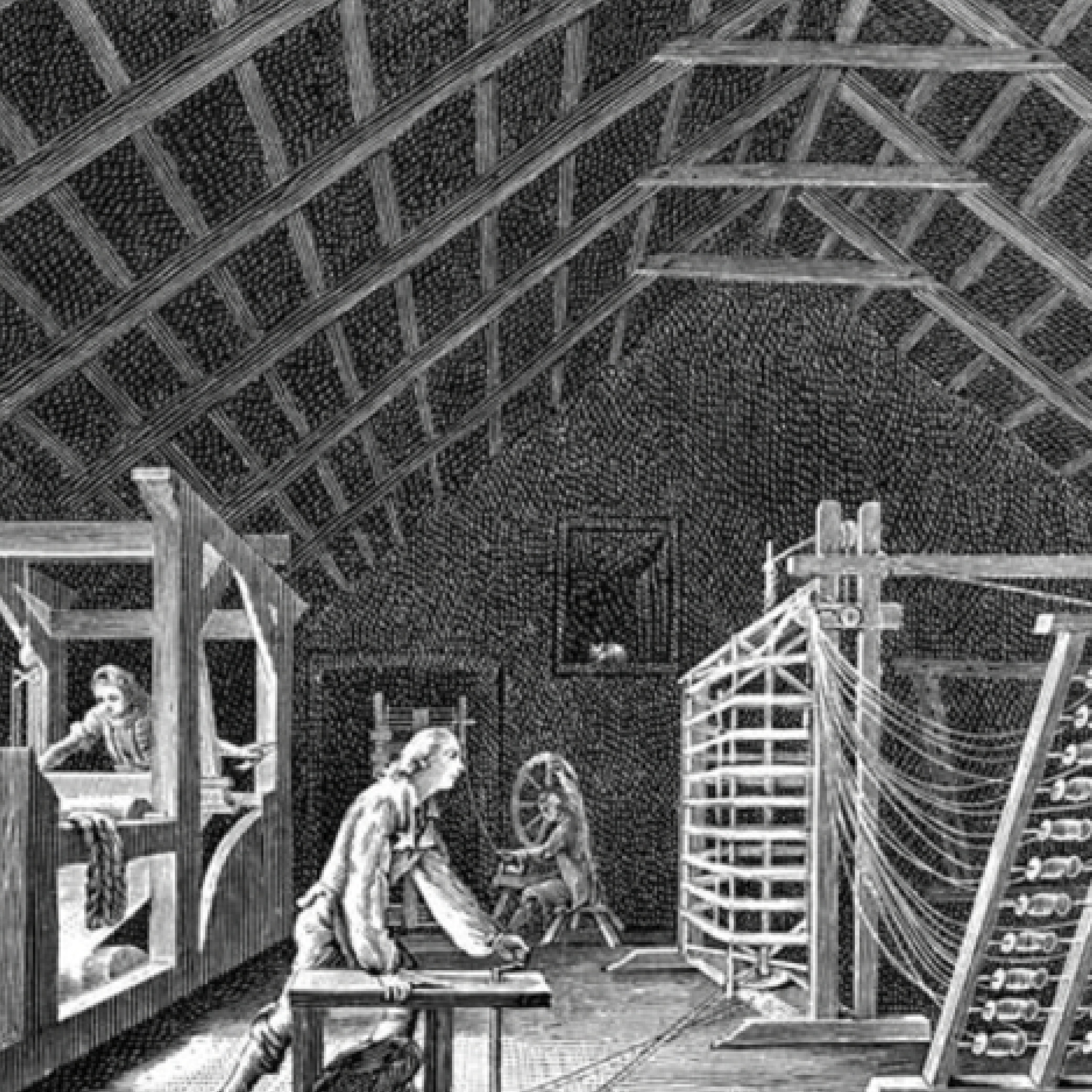 Atelier de tissage historique