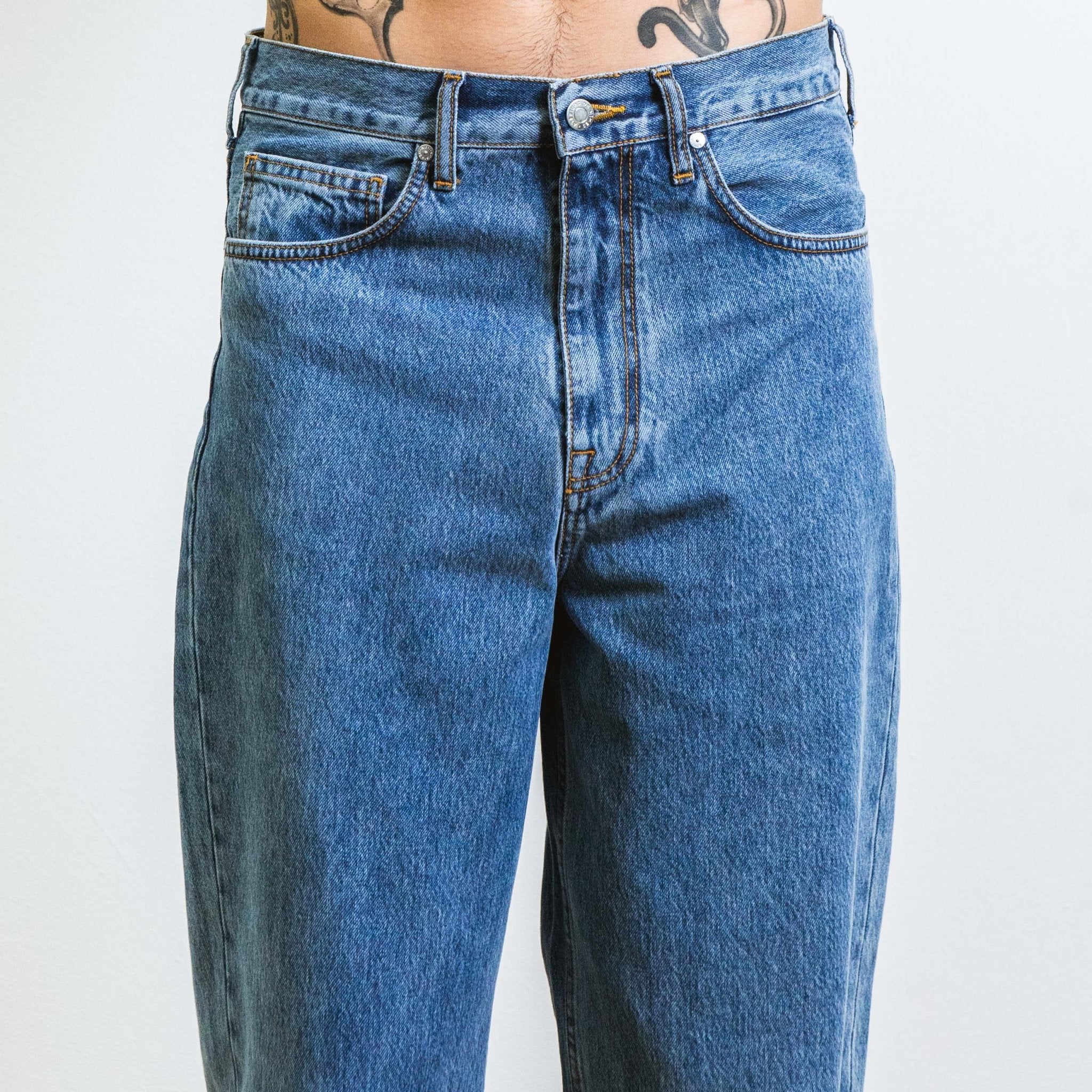 Jeans DN.09_ Coupe Baggy Bleu 3 Ans - Ateliers de Nîmes