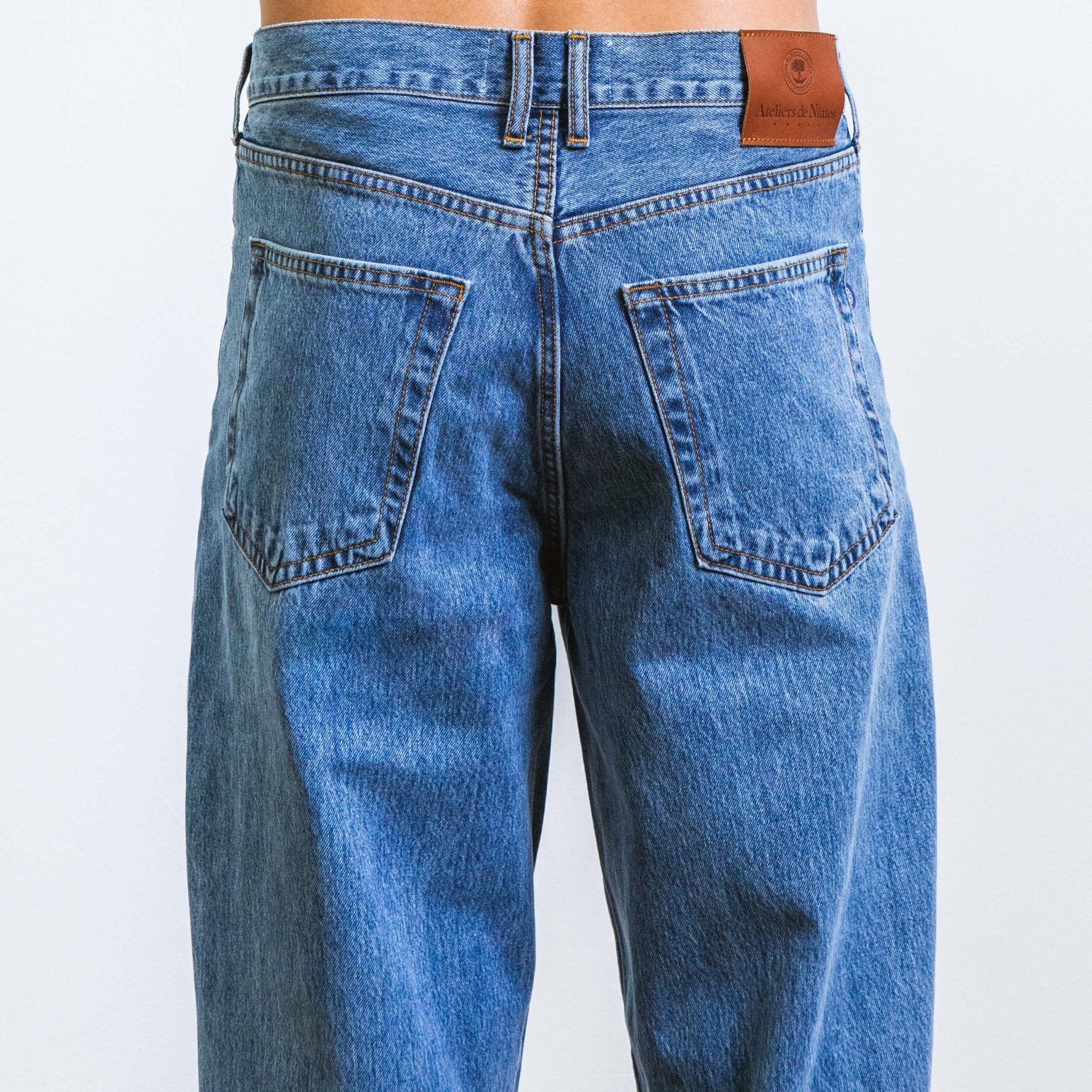 Jeans DN.09_ Coupe Baggy Bleu 3 Ans - Ateliers de Nîmes