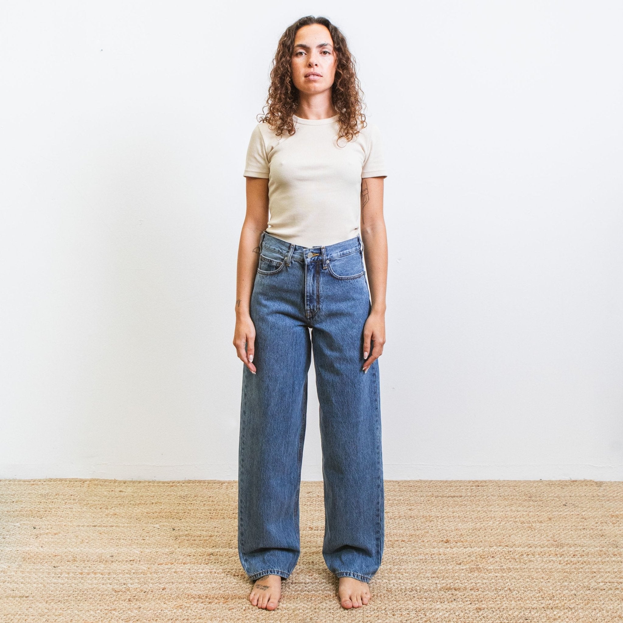 Jeans DN.09_ Coupe Baggy Bleu 3 Ans - Ateliers de Nîmes